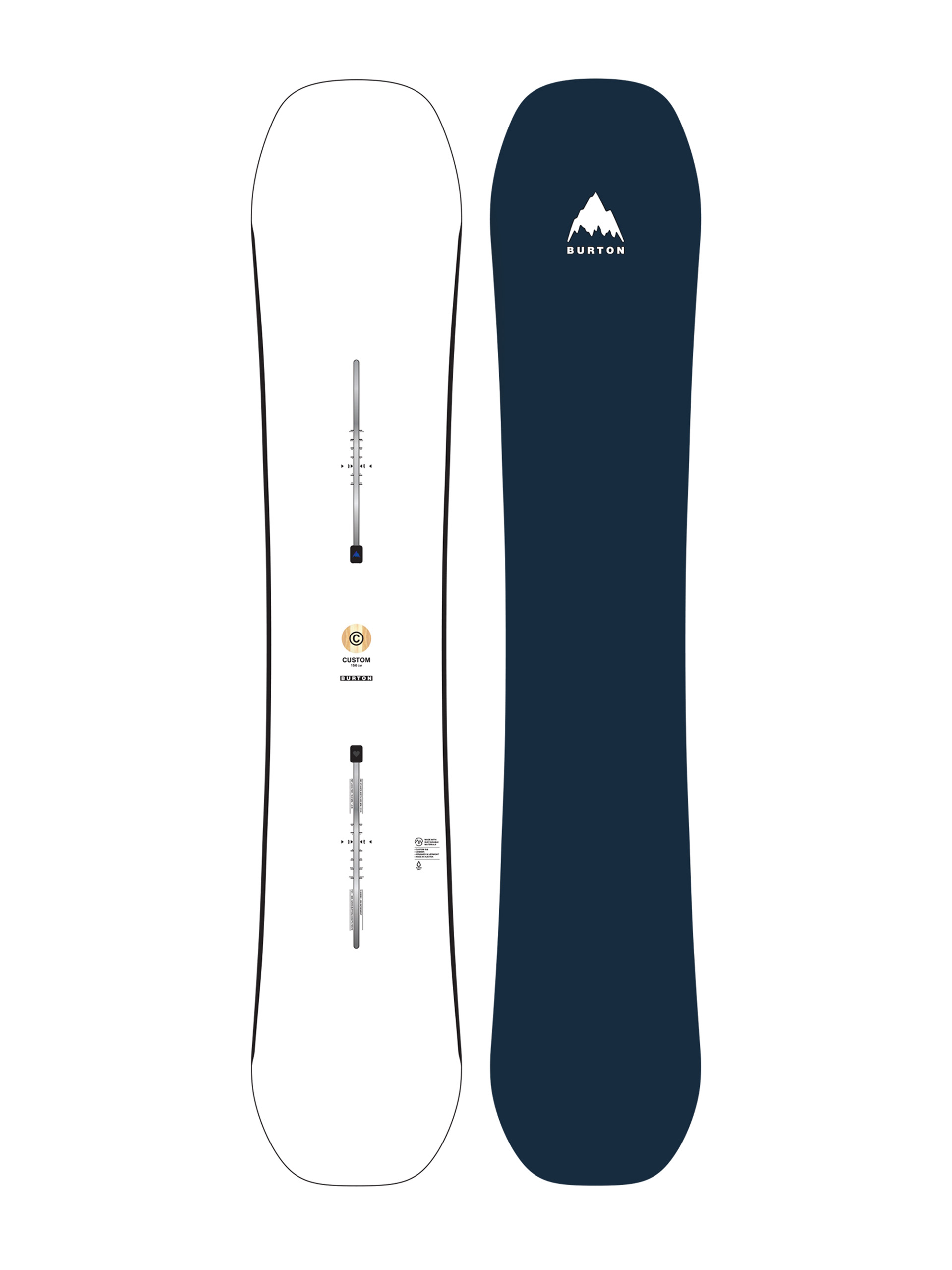 Męska Deska snowboardowa Burton Custom (white)