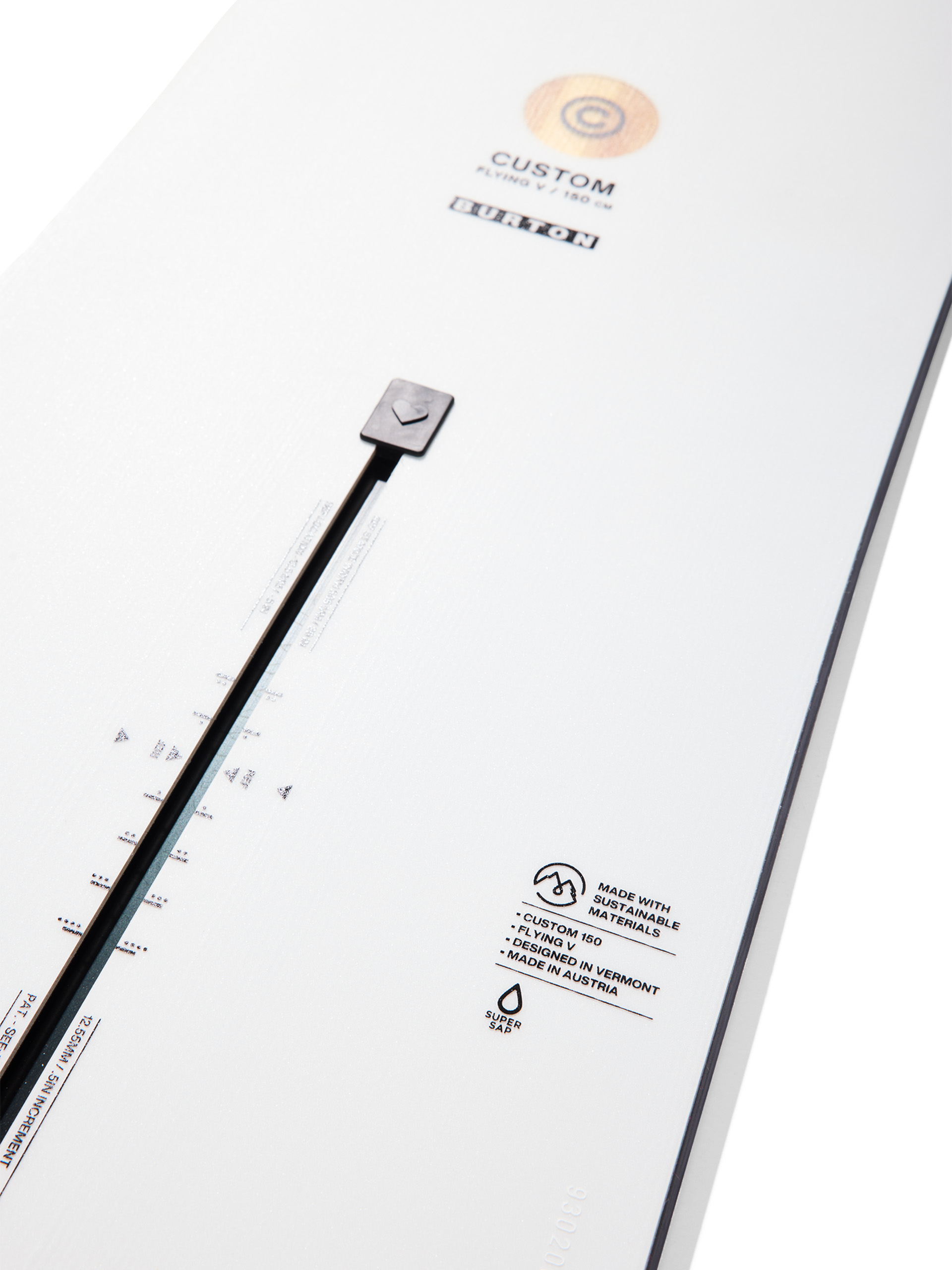 Męska Deska snowboardowa Burton Custom Flying V (white)