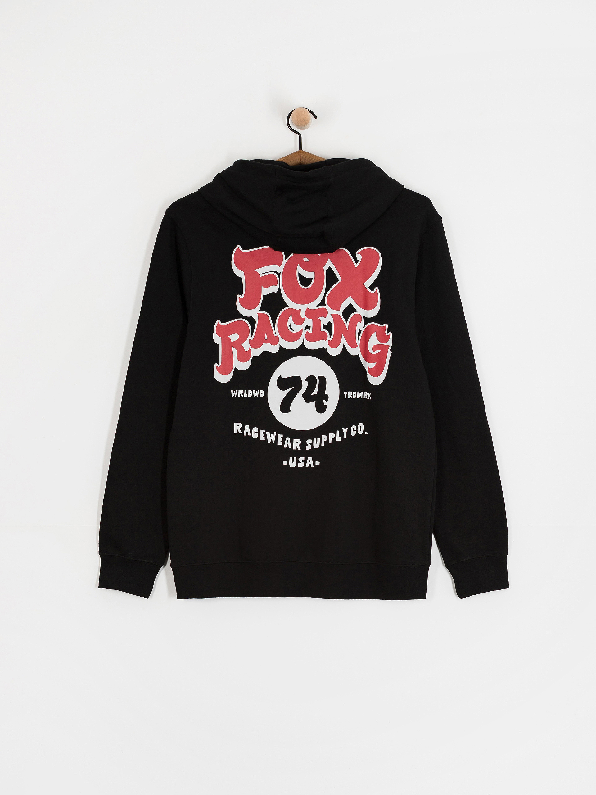 Bluza z kapturem Fox Racewear HD (black)