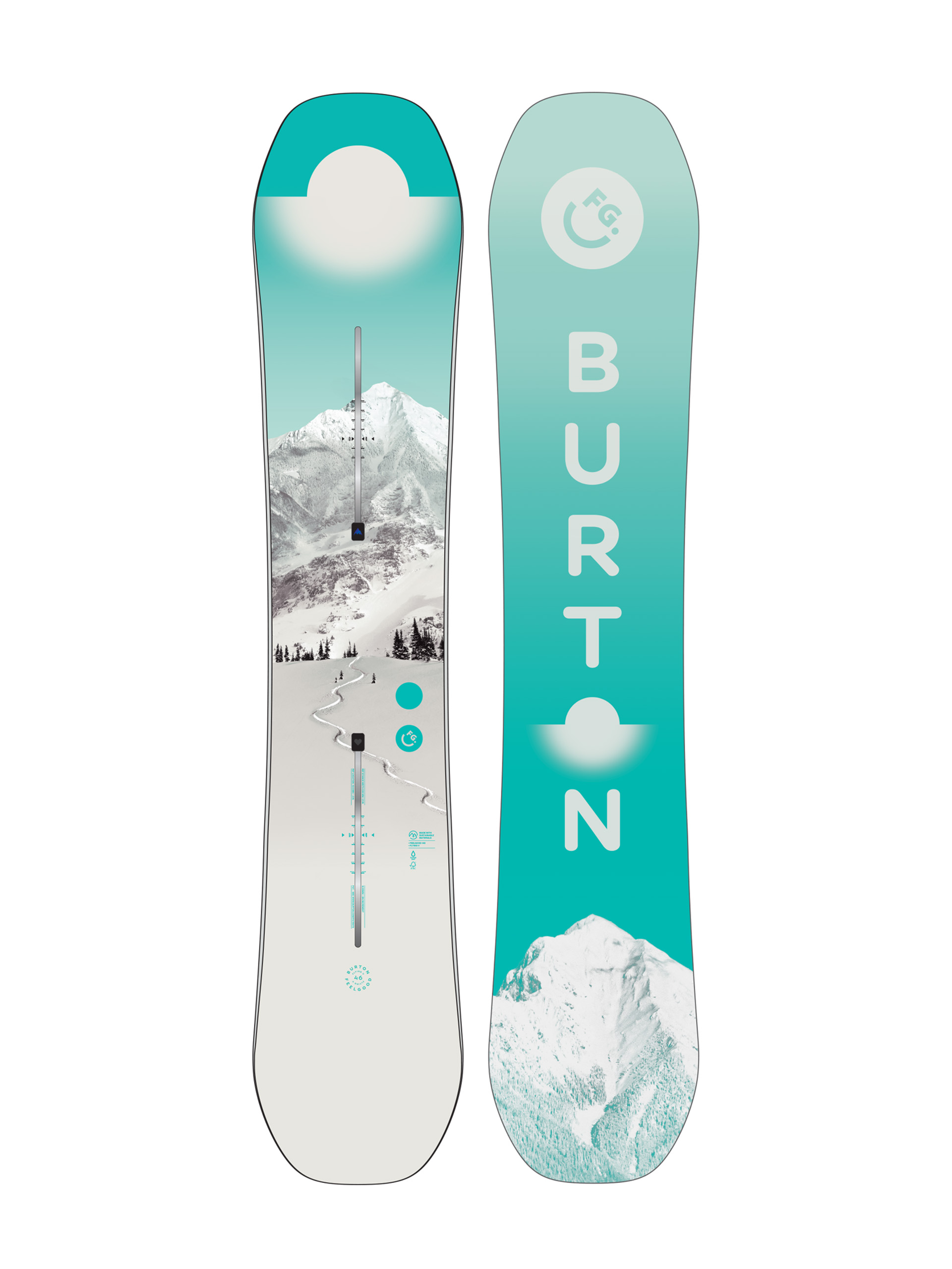 Damska Deska snowboardowa Burton Feelgood Flying V (first tracks)