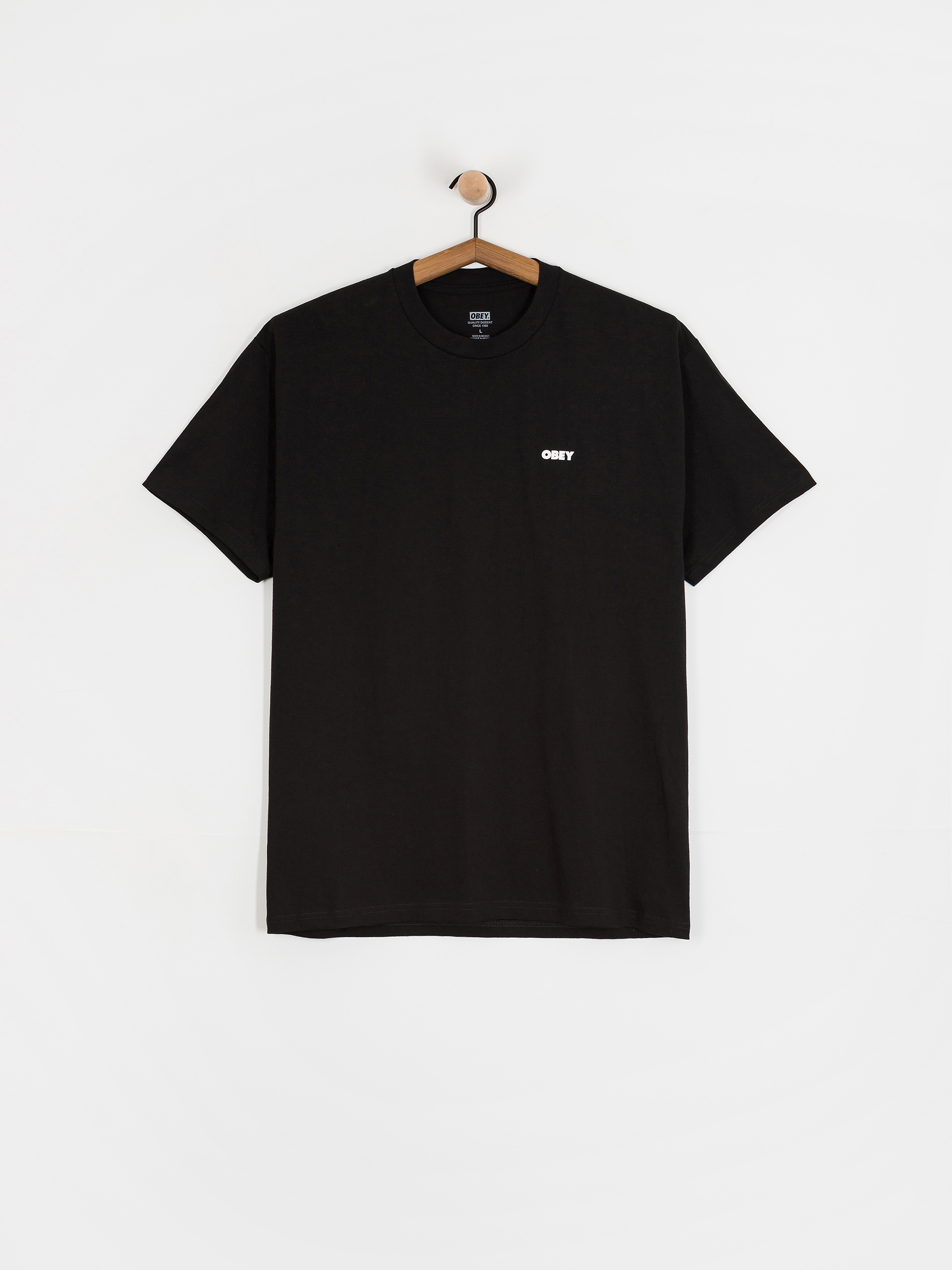 T-shirt OBEY Obey Sound & Resistance Bird (black)