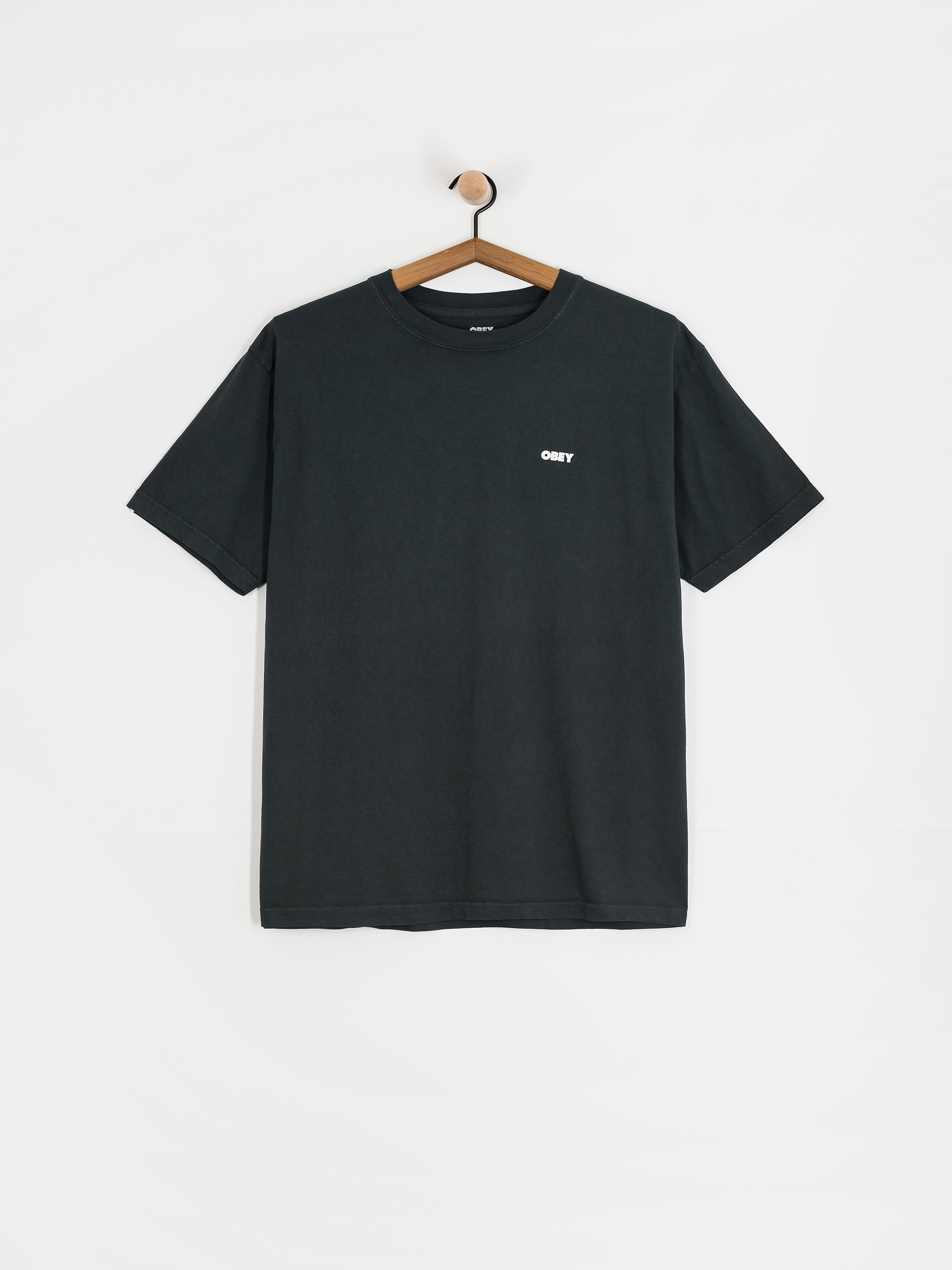 T-shirt OBEY Obey Bold Star (pigment true vintage black)
