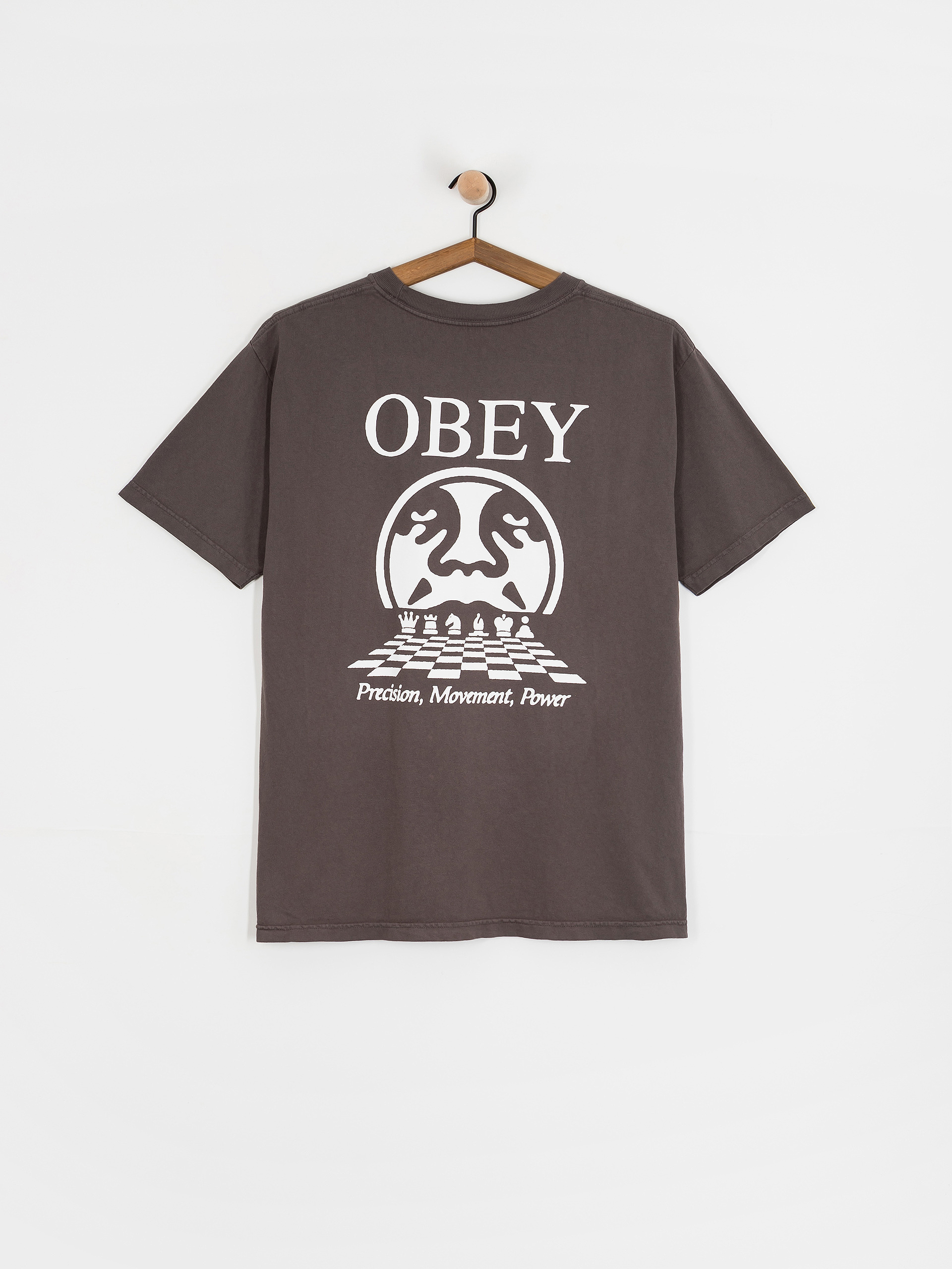 T-shirt OBEY Obey Precision (pigment dusty black)
