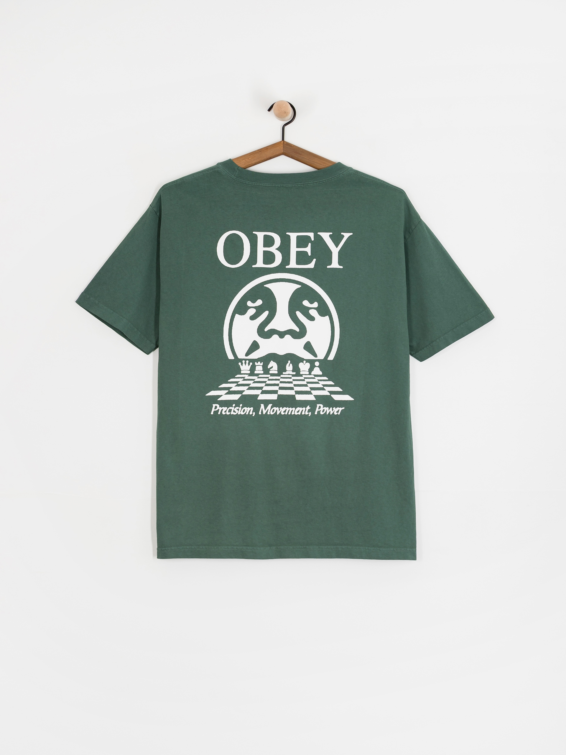 T-shirt OBEY Obey Precision (pigment rainforest)