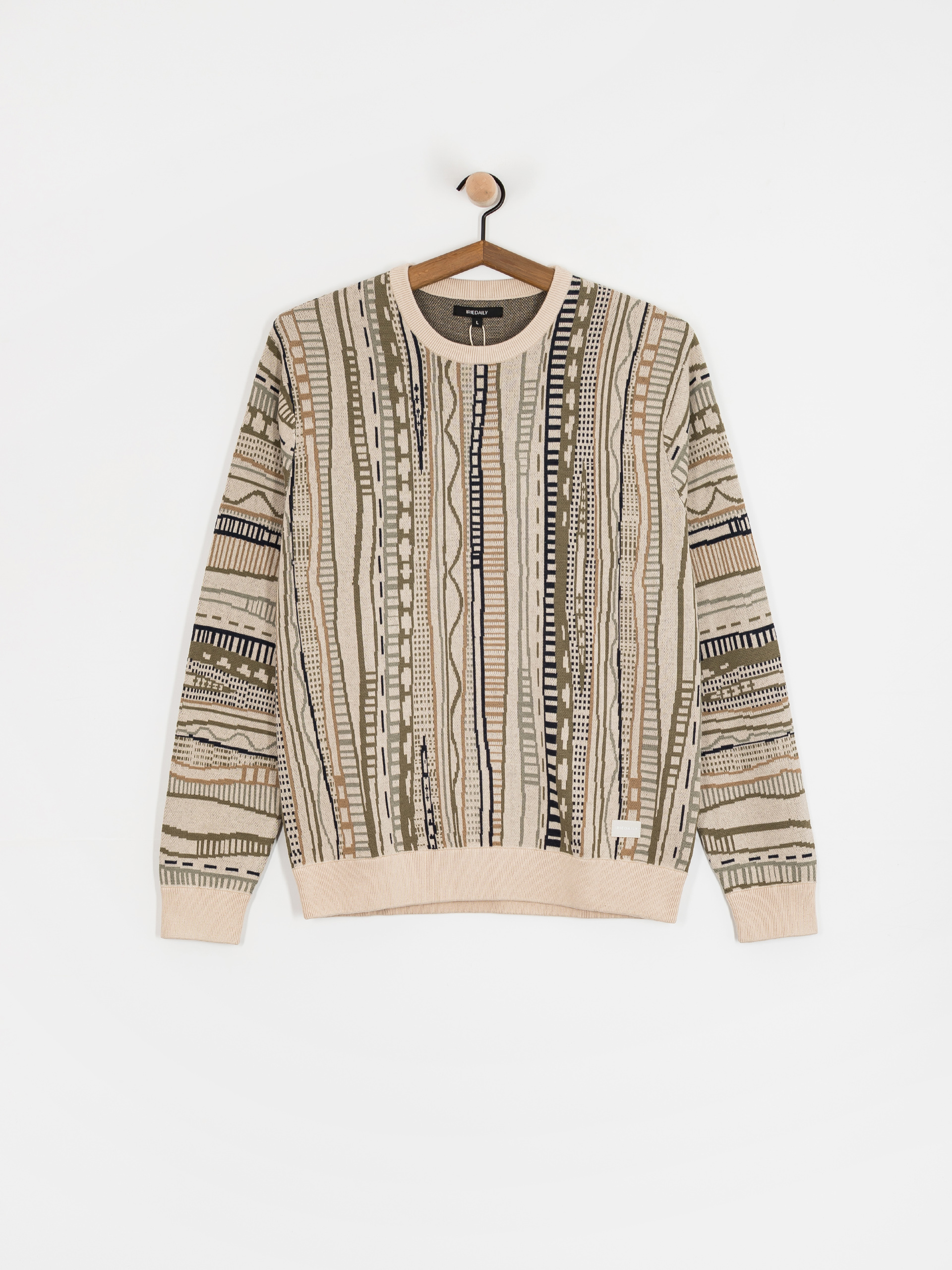 Sweter Iriedaily Theodore Knit (cool olive)