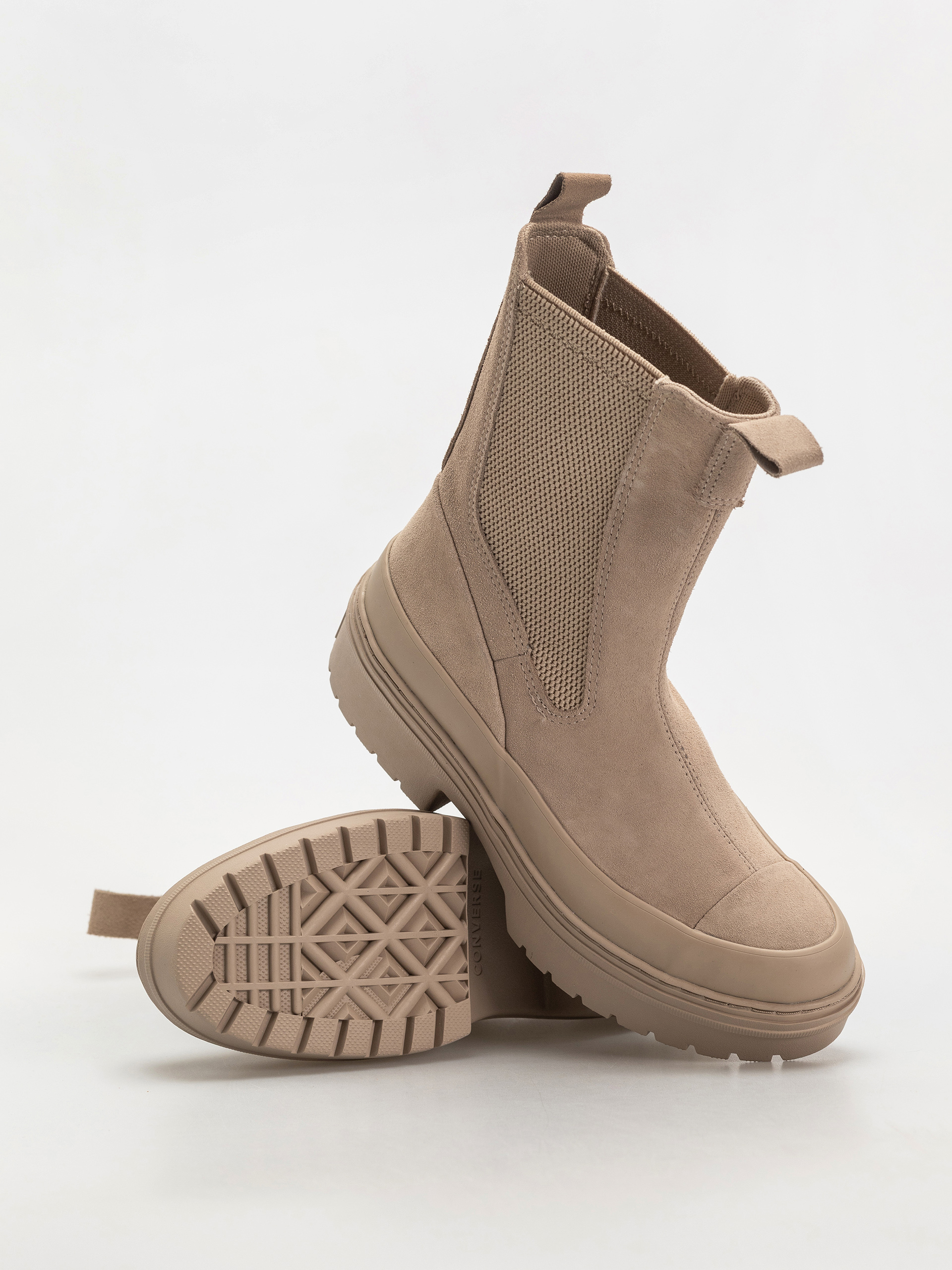 Buty Converse Chuck Taylor All Star Lugged Heel Chelsea Wmn (sand/chocolate)