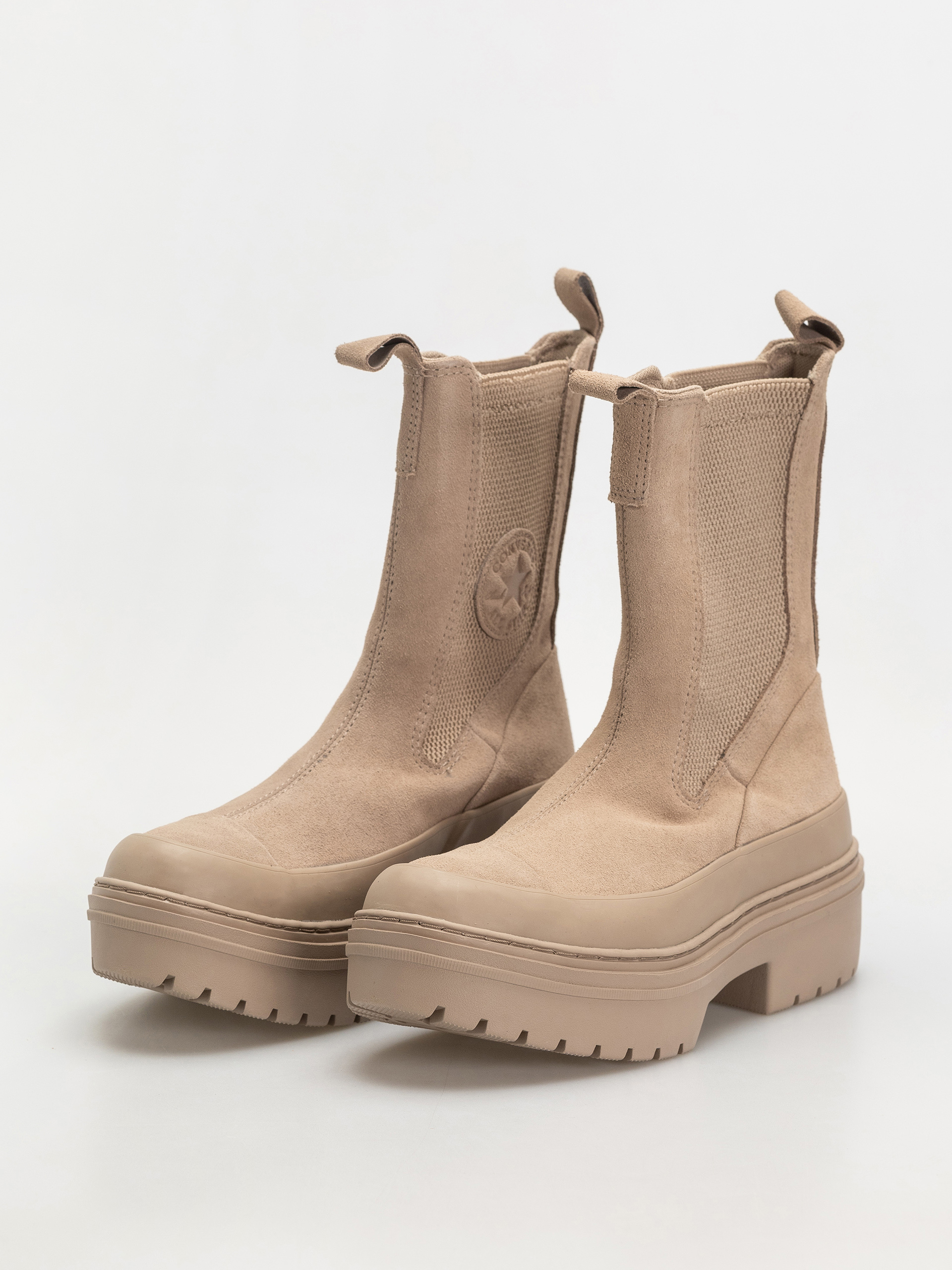 Buty Converse Chuck Taylor All Star Lugged Heel Chelsea Wmn (sand/chocolate)