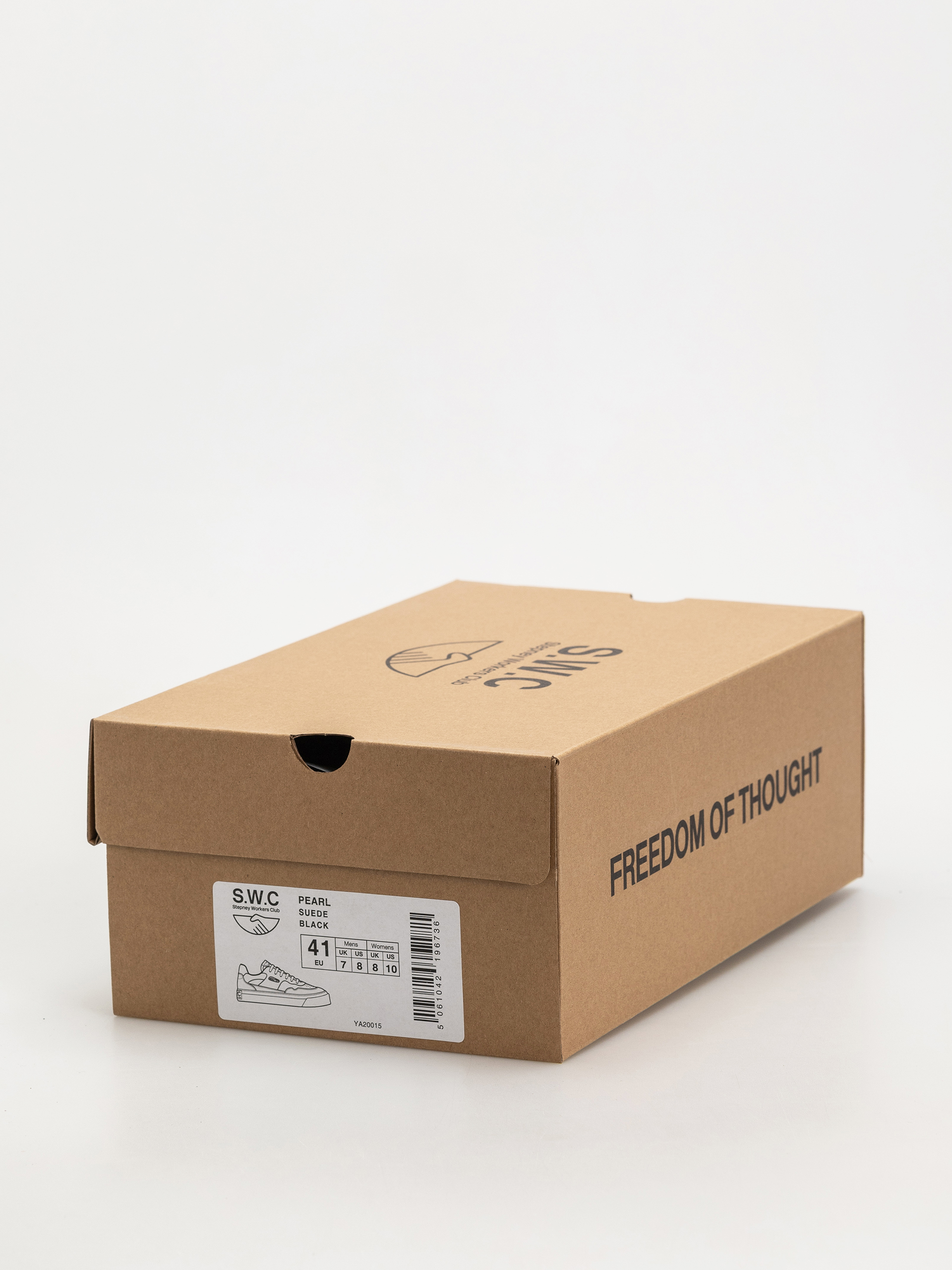 Buty Stepney Workers Club Pearl (suede black)