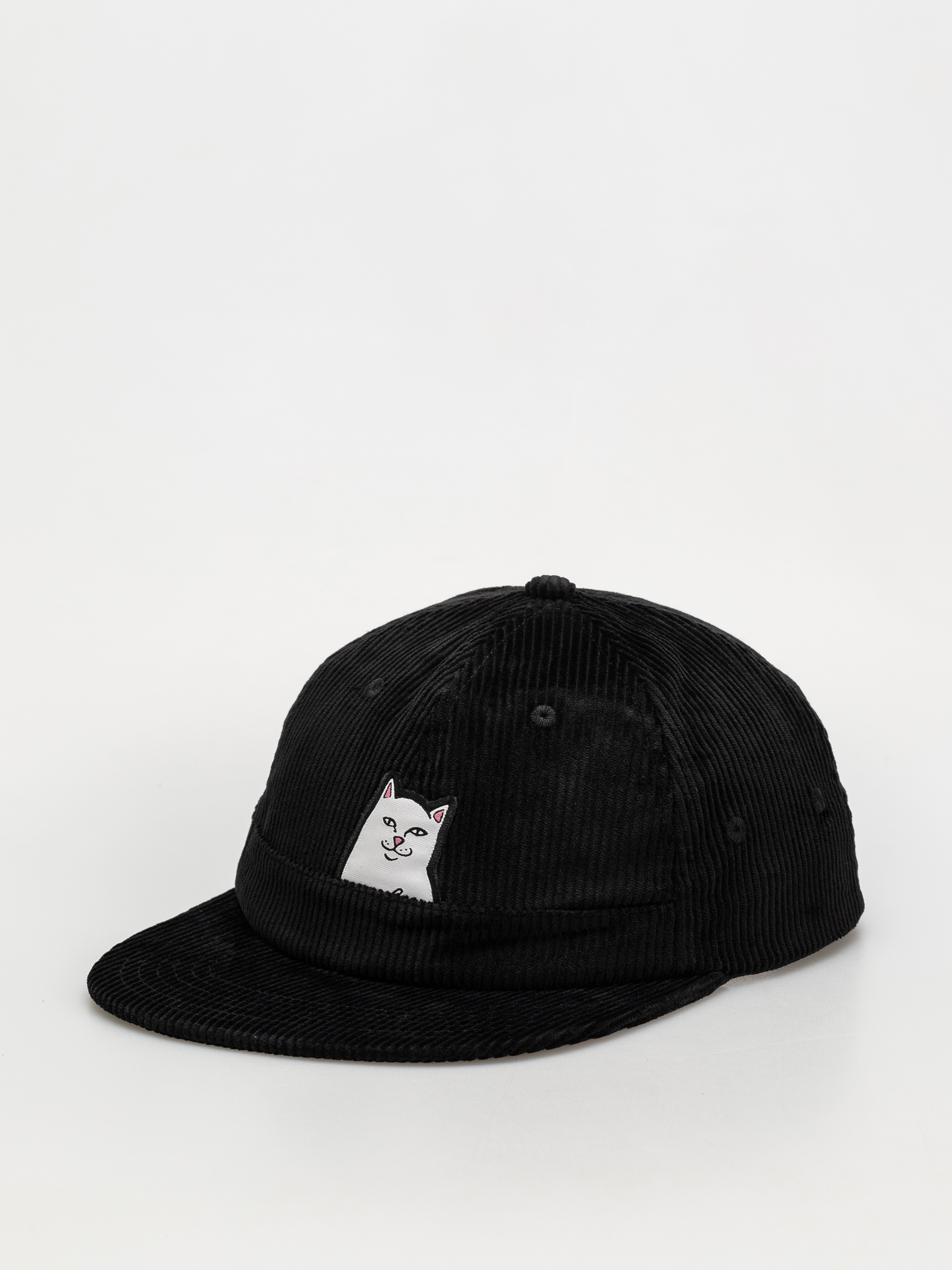 Czapka z daszkiem RipNDip Lord Nermal Corduroy (black)