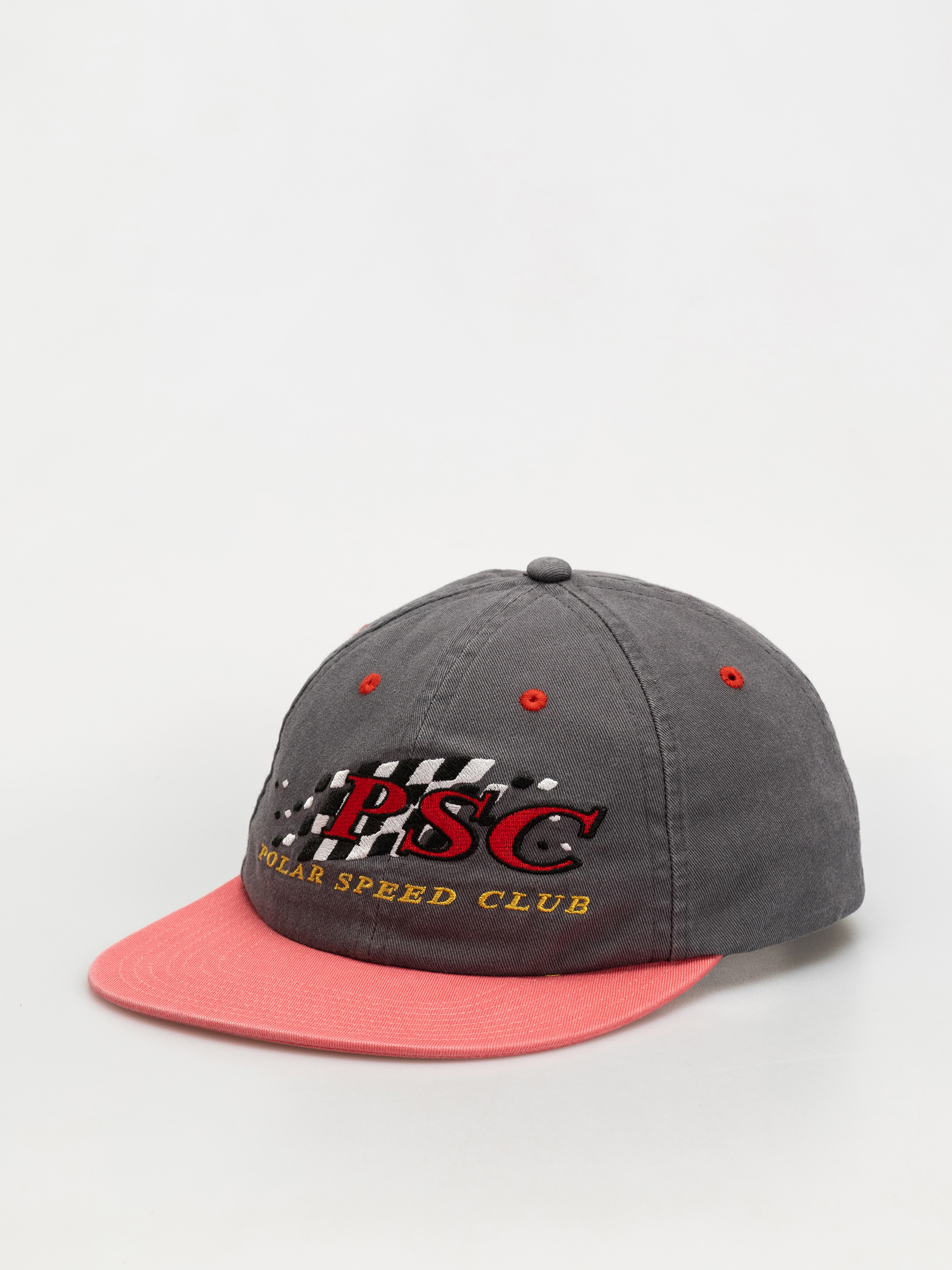 Czapka z daszkiem Polar Skate Michael Polar Speed Club (grey/red)