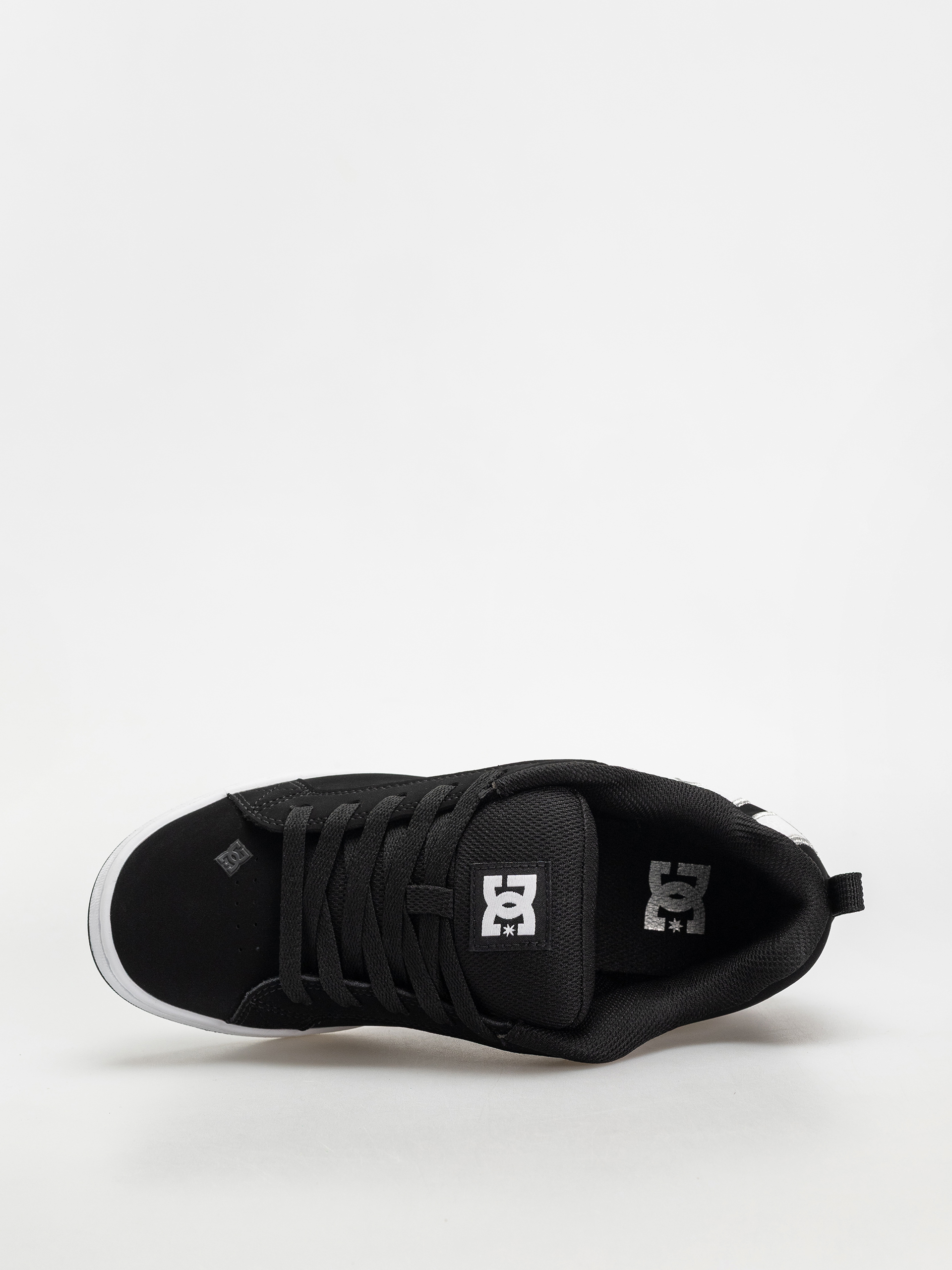 Buty DC Court Graffik Wmn (black/white stencil)