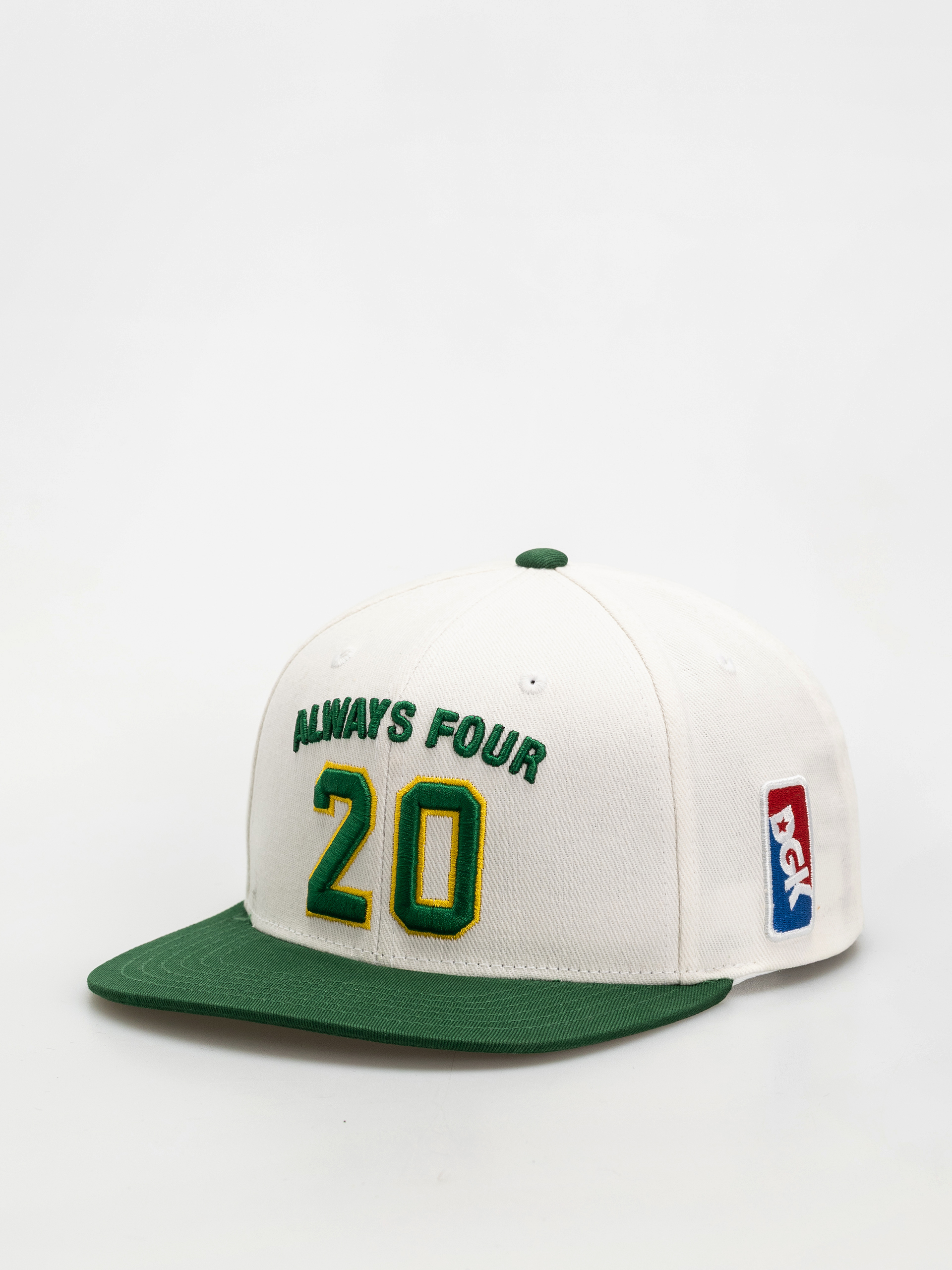 Czapka z daszkiem DGK Team Indica Snap (white)