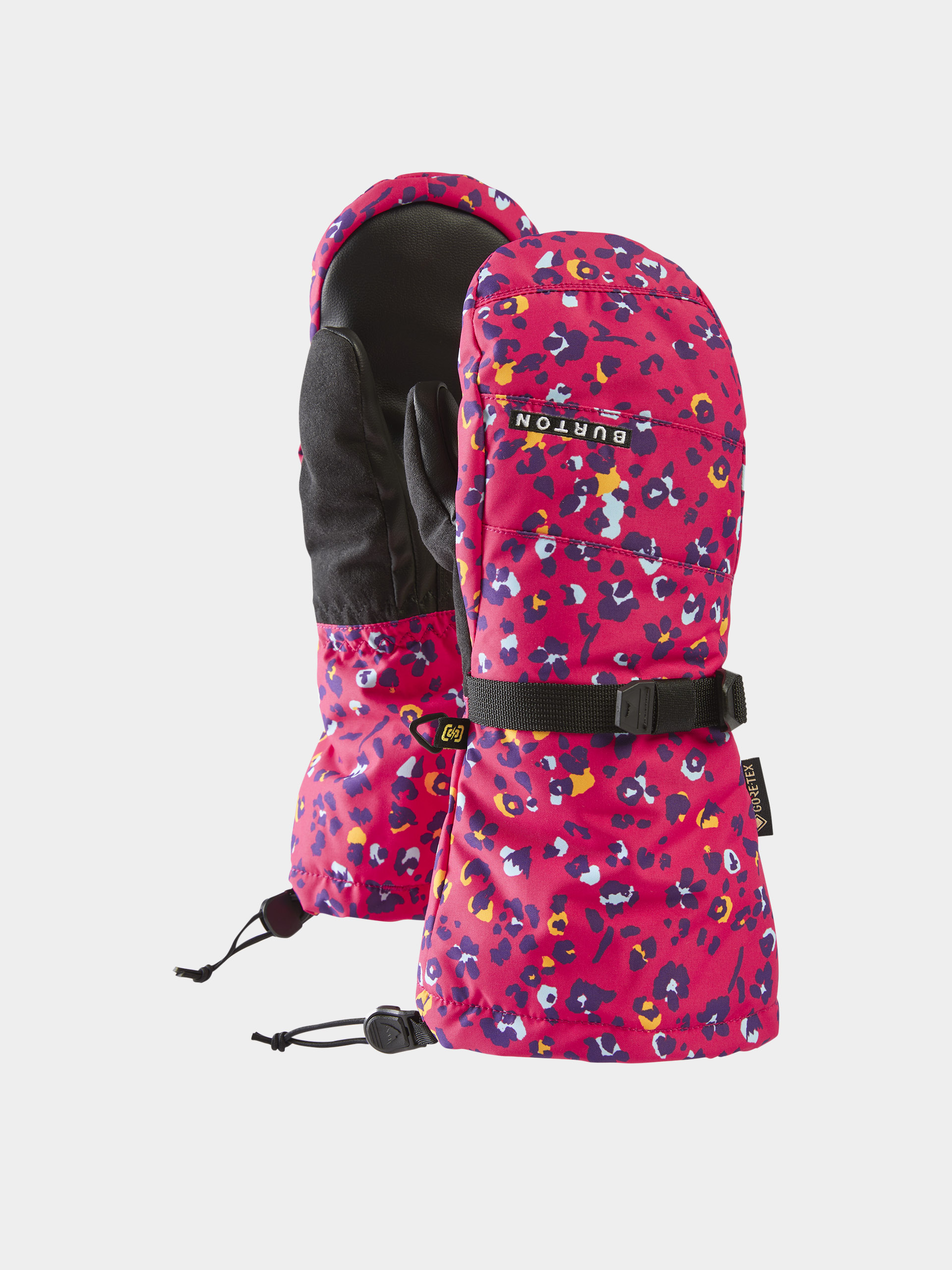 Ru0119kawice Burton Gore Tex Mittens JR (wildcat floral)