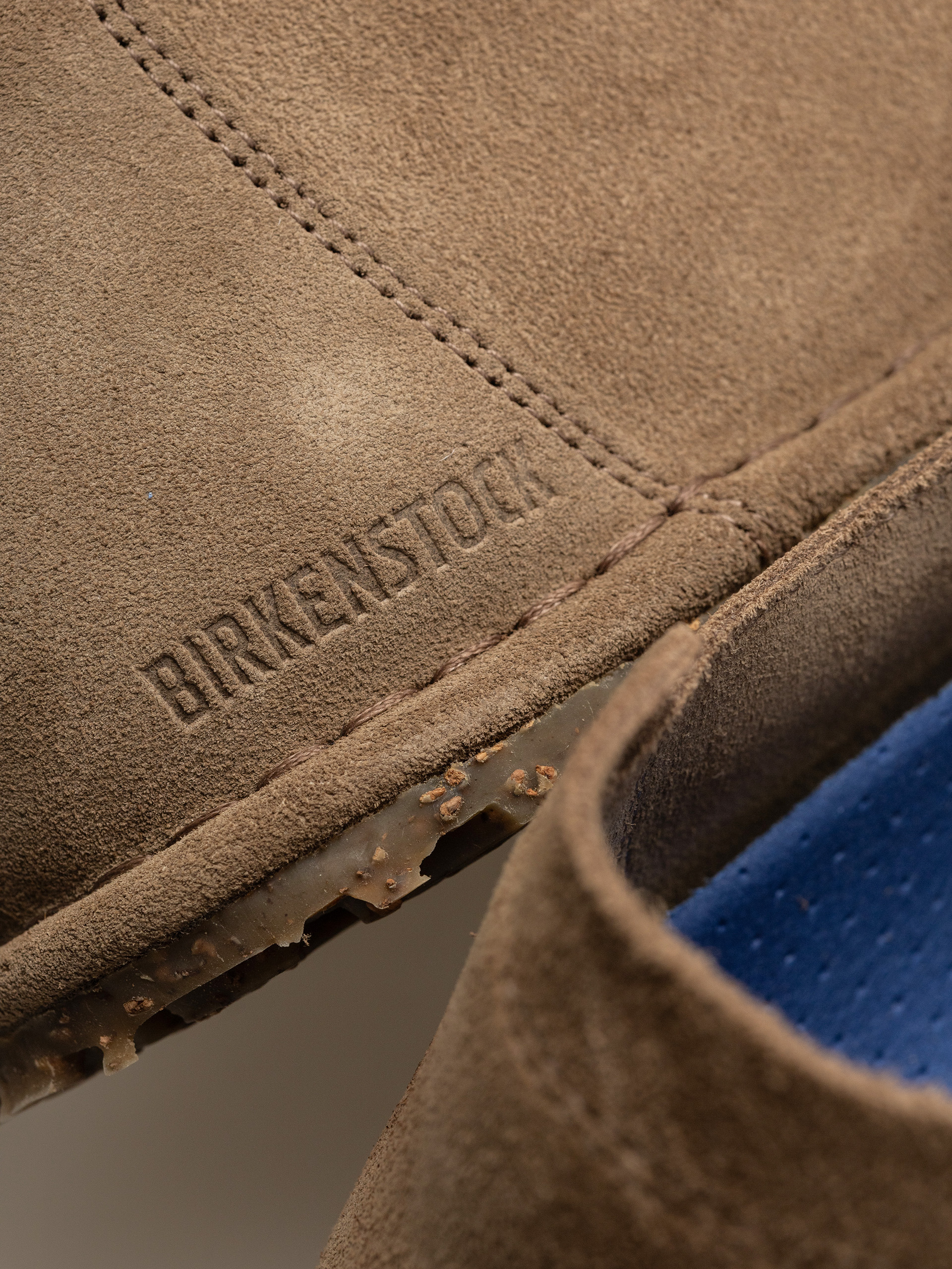 Buty Birkenstock Utti Lace Suede Leather Regular (gray taupe)