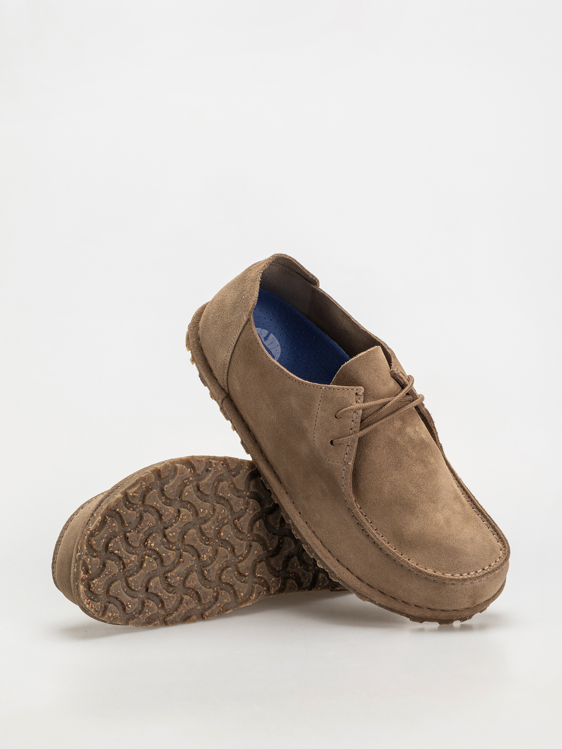 Klapki Birkenstock Utti Lace Suede Leather Regular (gray taupe)