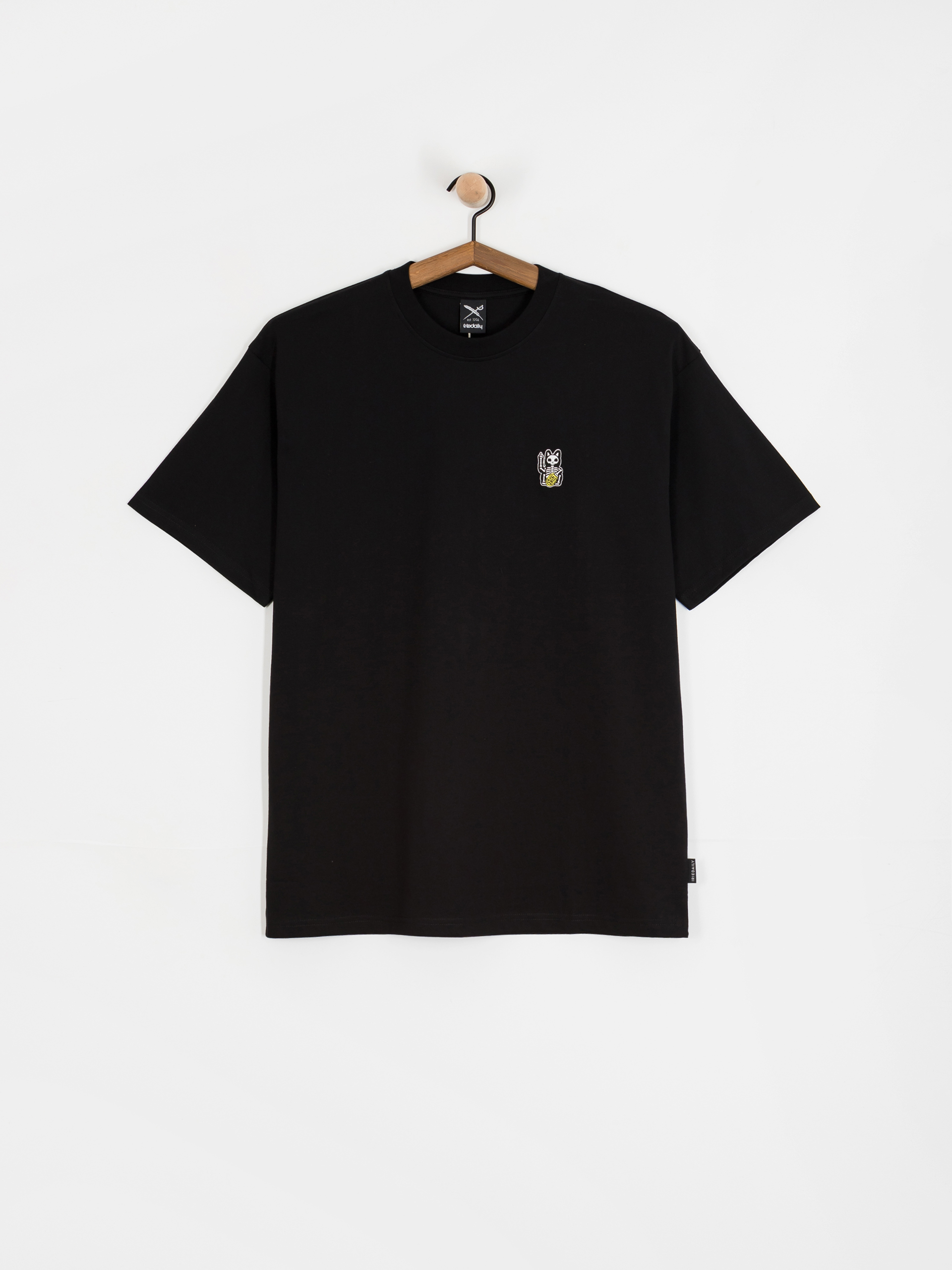 T-shirt Iriedaily Bone Cat (black)