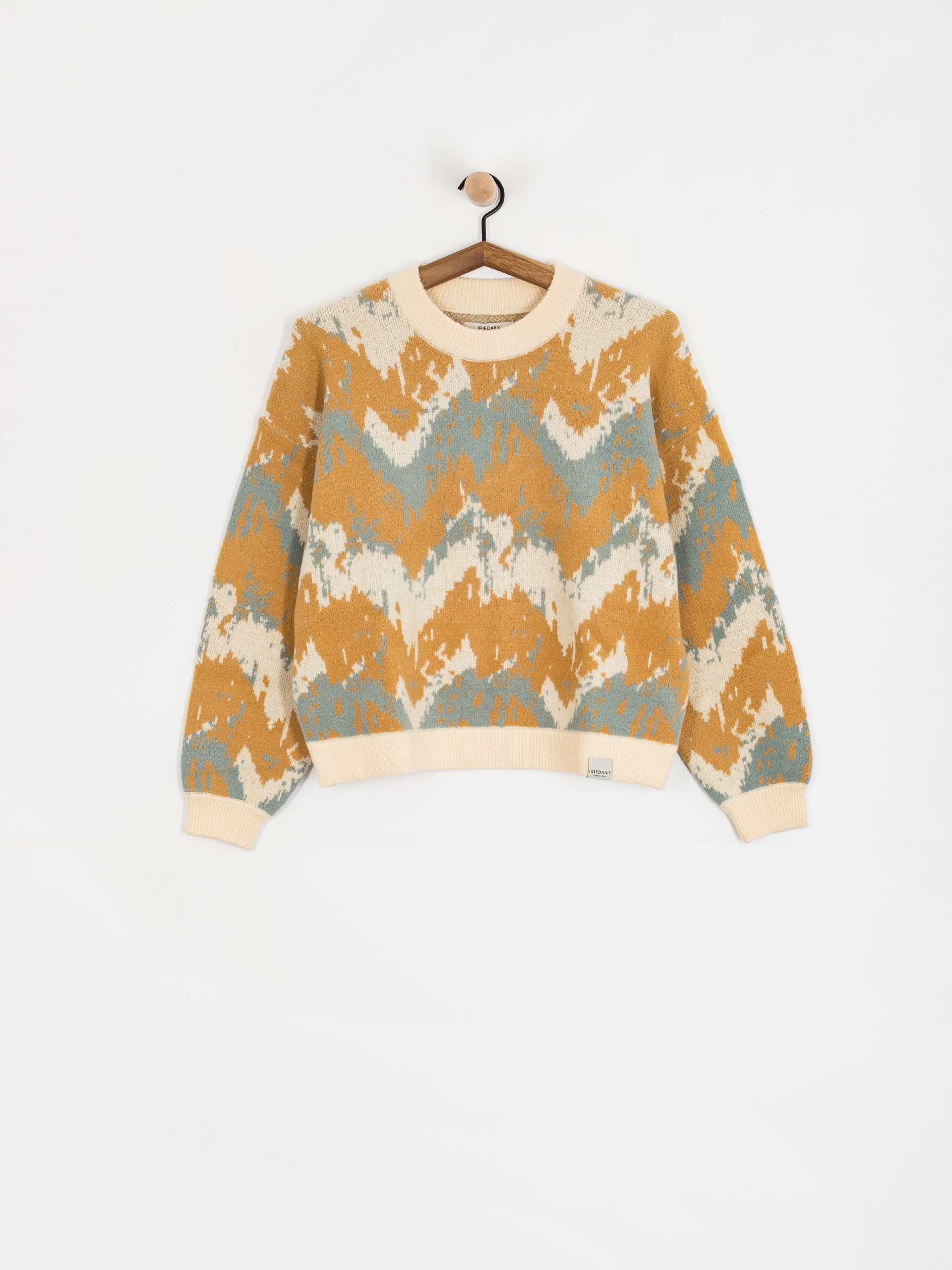Sweter Iriedaily Boxy Fluff Wmn (khaki grey)