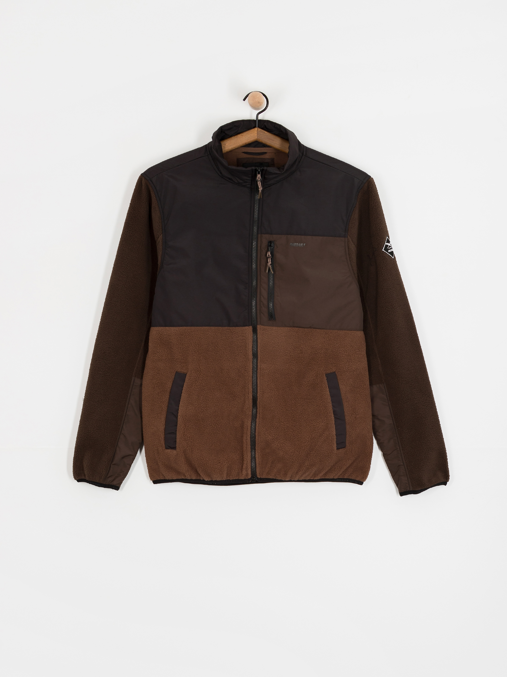 Kurtka Iriedaily Auf Deck Fleece (dark coffee)