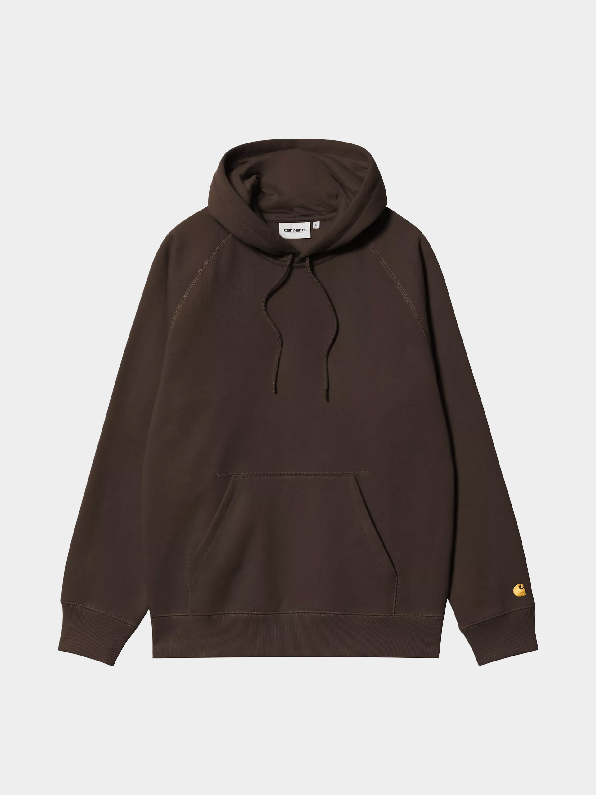 Bluza z kapturem Carhartt WIP Chase HD (tobacco/gold)