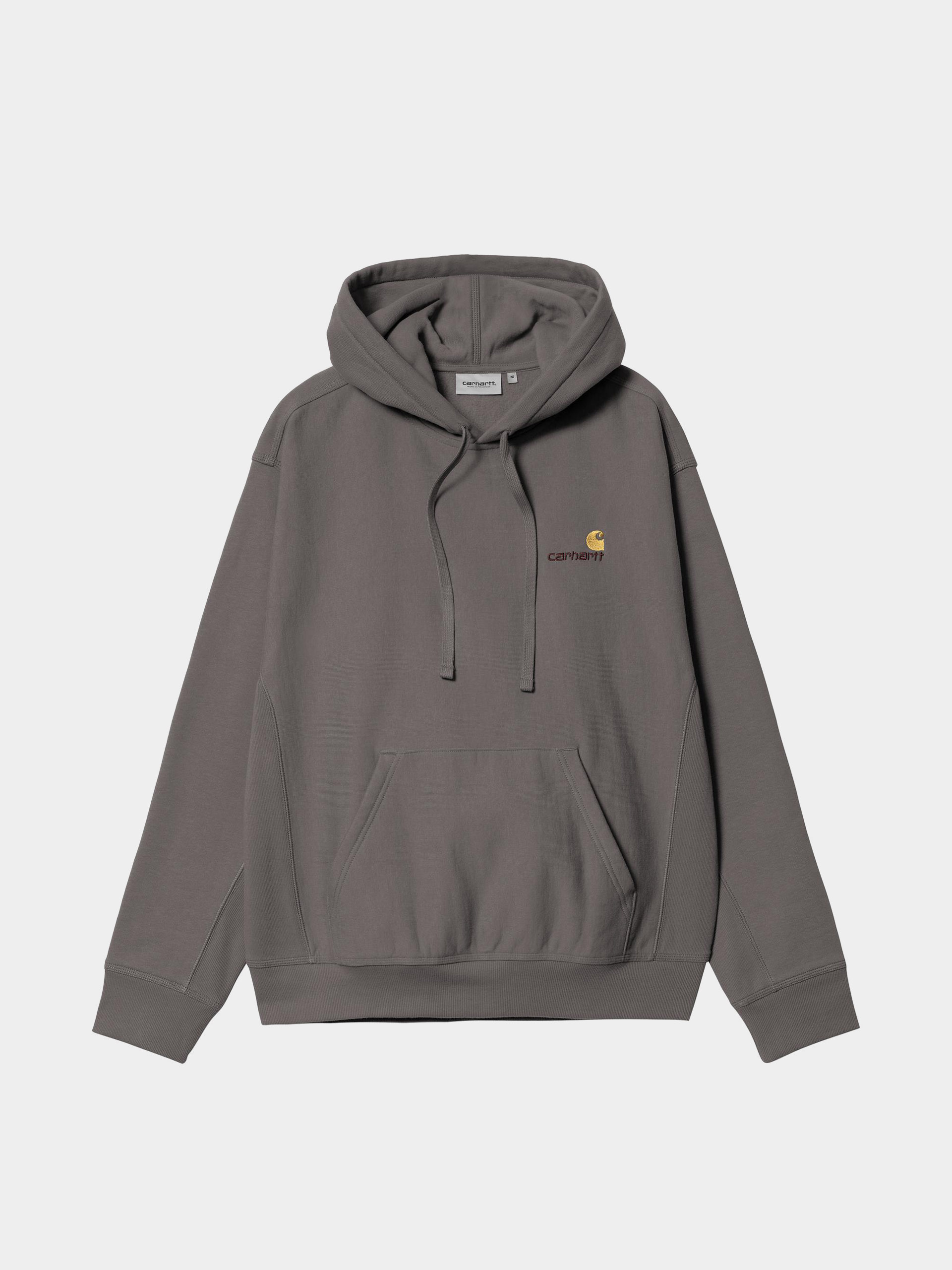 Bluza z kapturem Carhartt WIP American Script HD (porphyry)