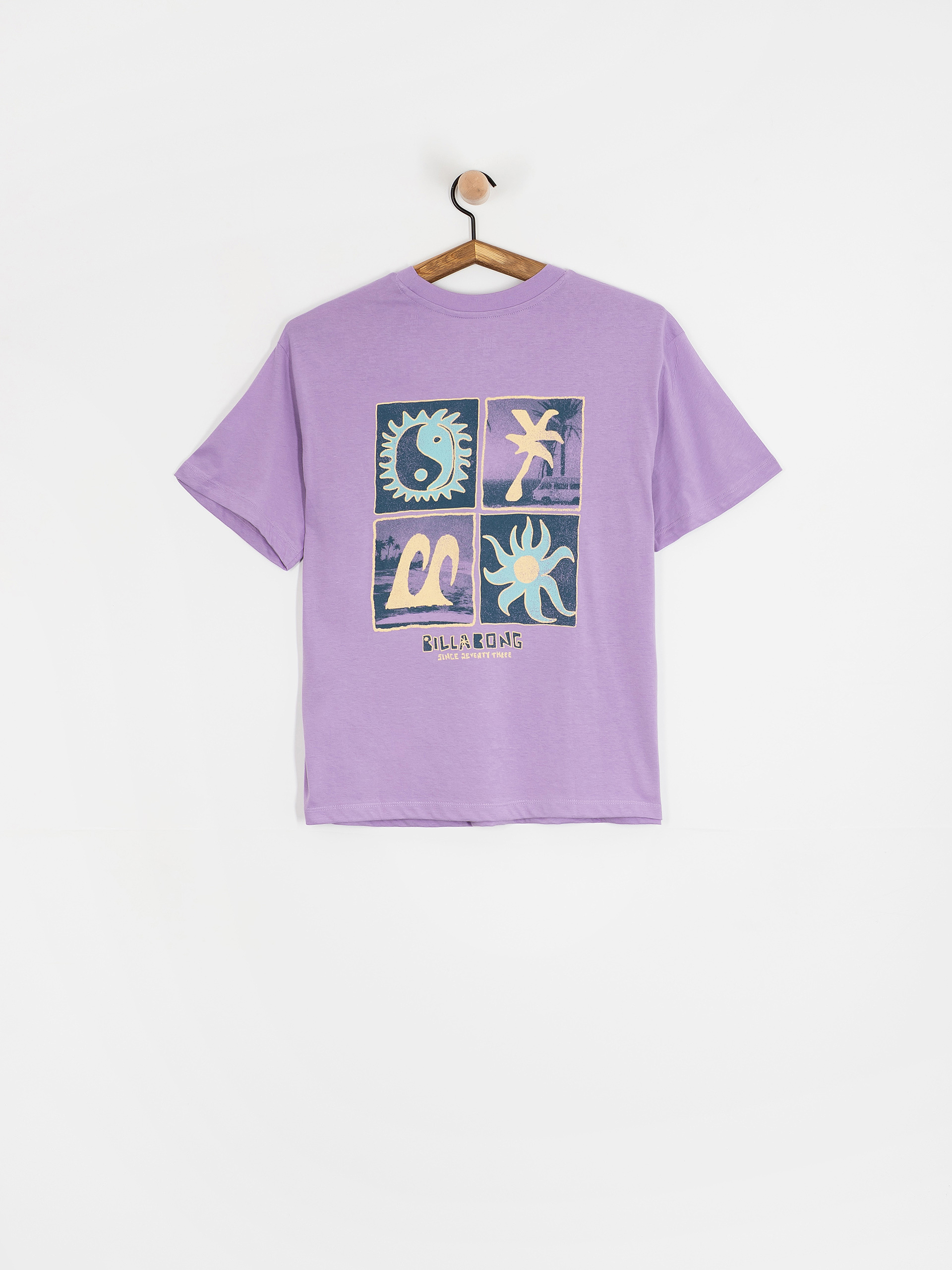 T-shirt Billabong Mixing Vibes Wmn (light purple)