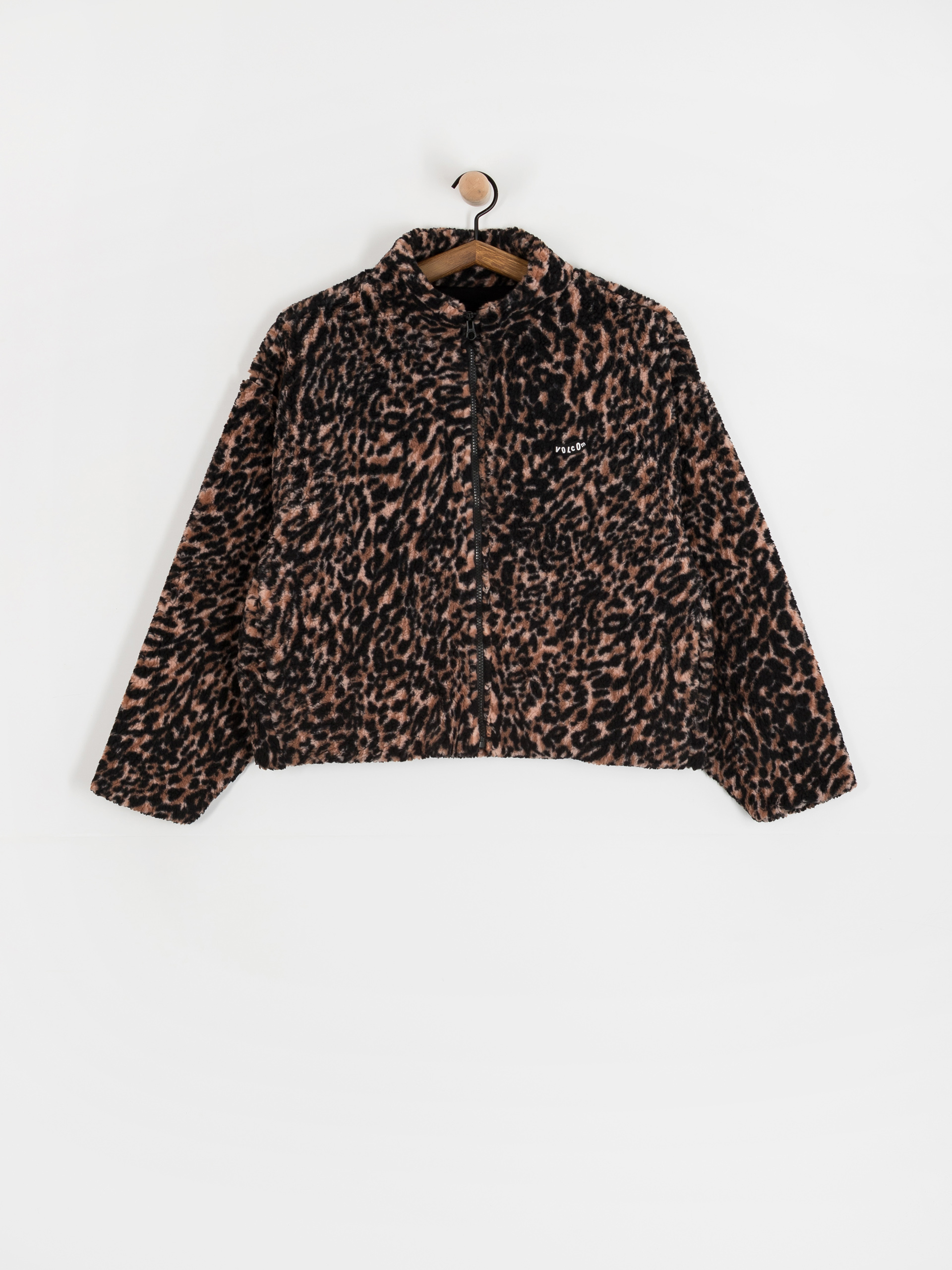 Bluza Volcom Wylding Out Sherpa Wmn (animal print)