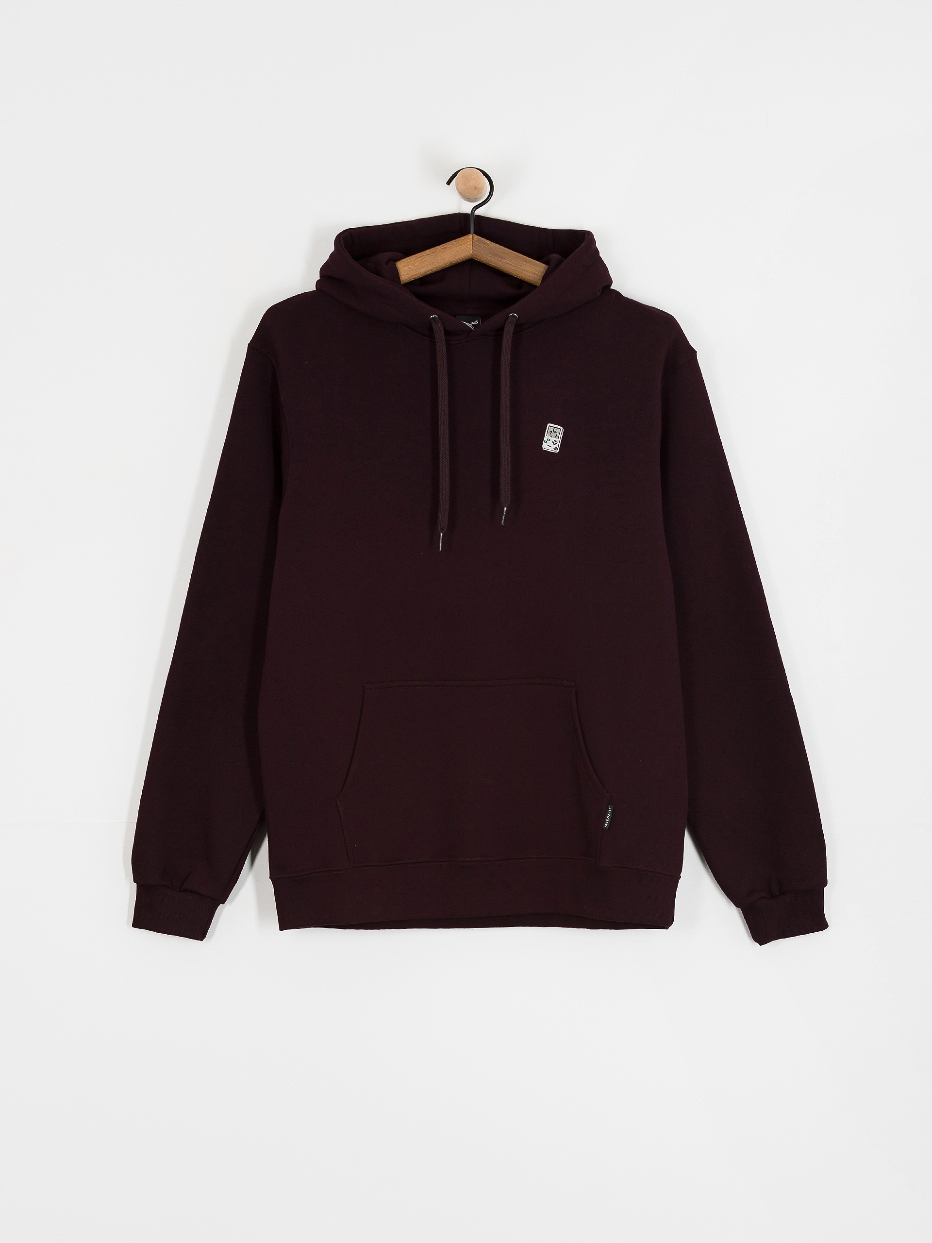 Bluza z kapturem Iriedaily Play Different HD (aubergine)