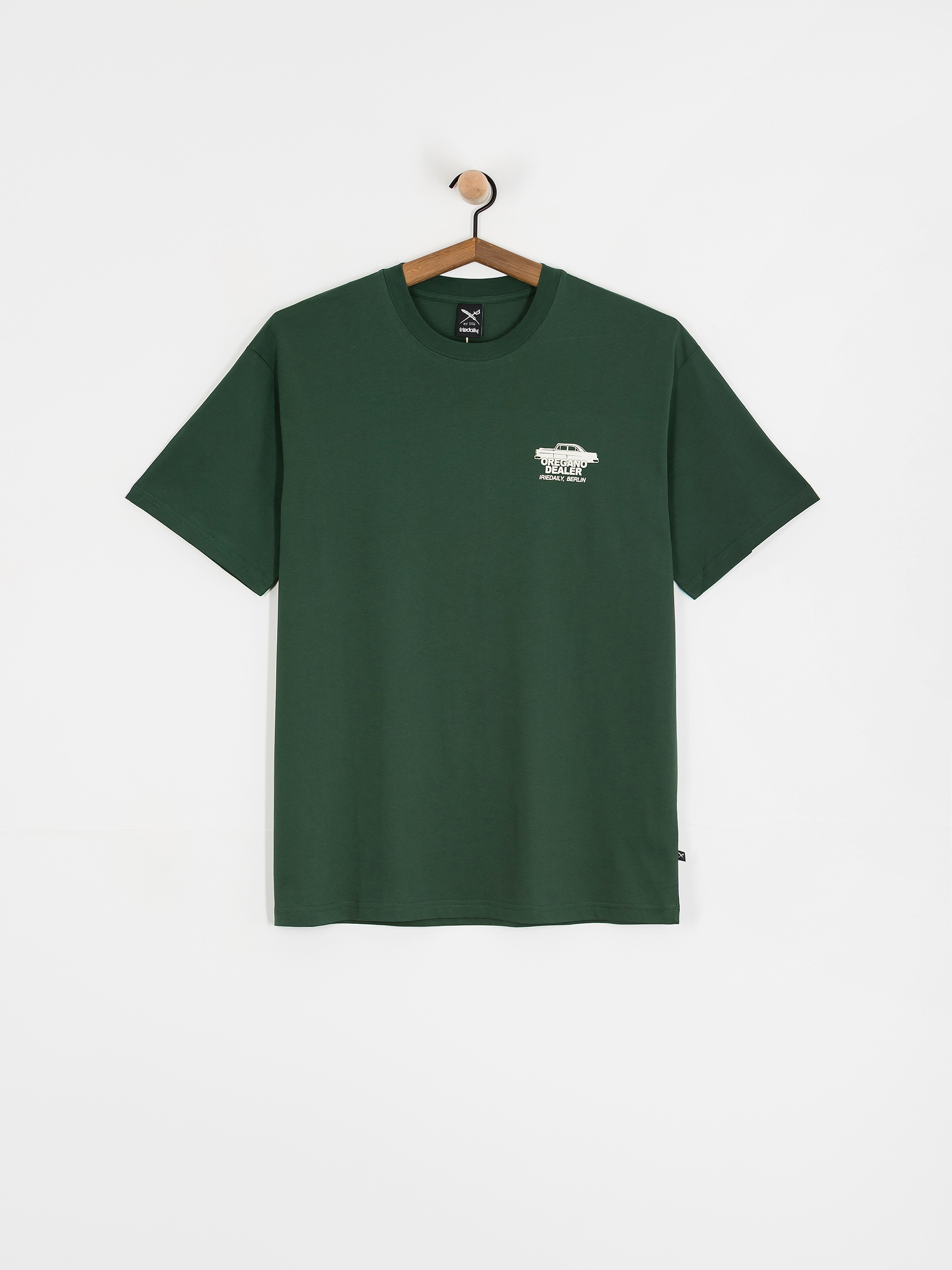 T-shirt Iriedaily Oregano Dealer (bottle green)