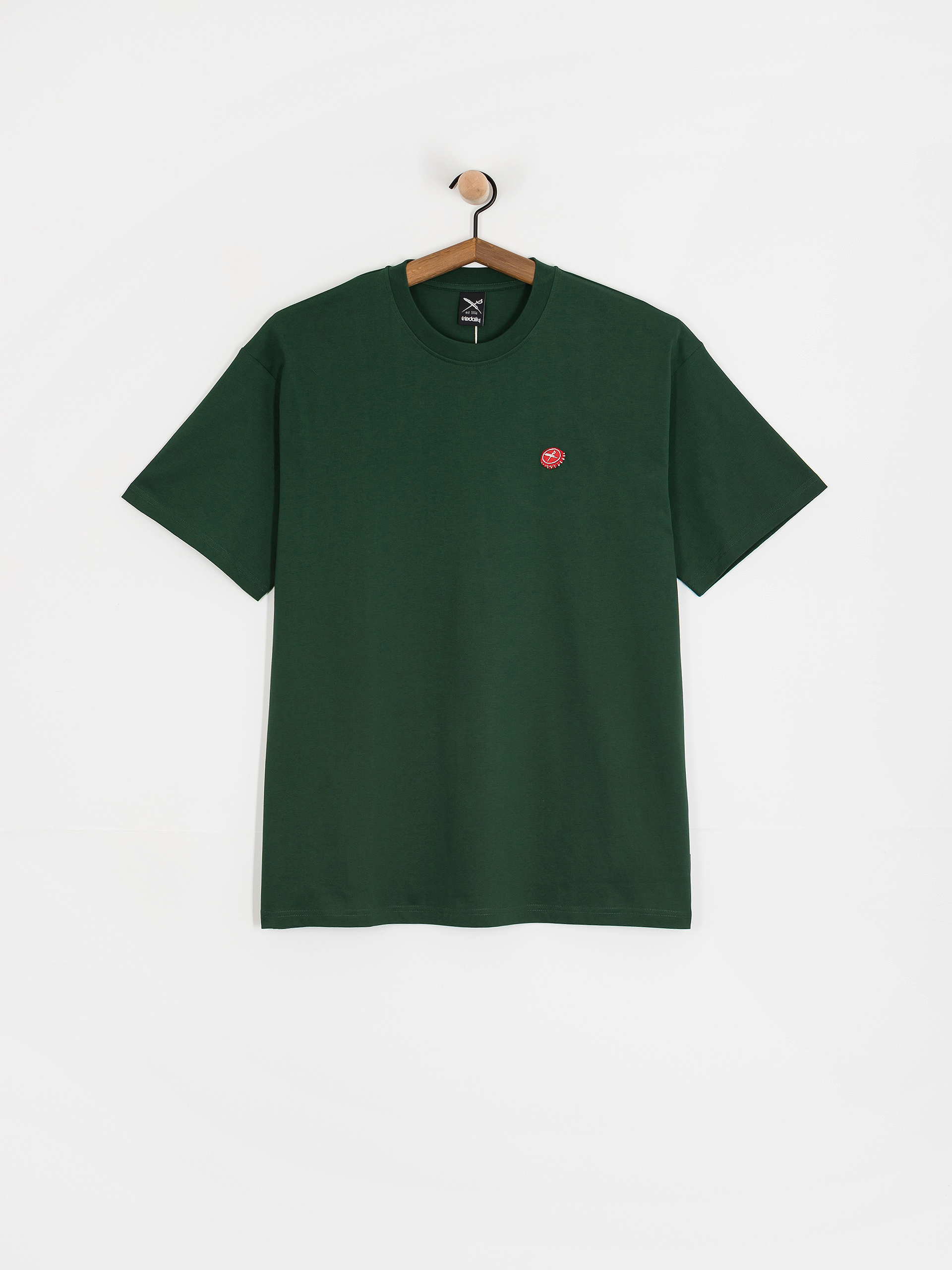 T-shirt Iriedaily Kronkorken (bottle green)
