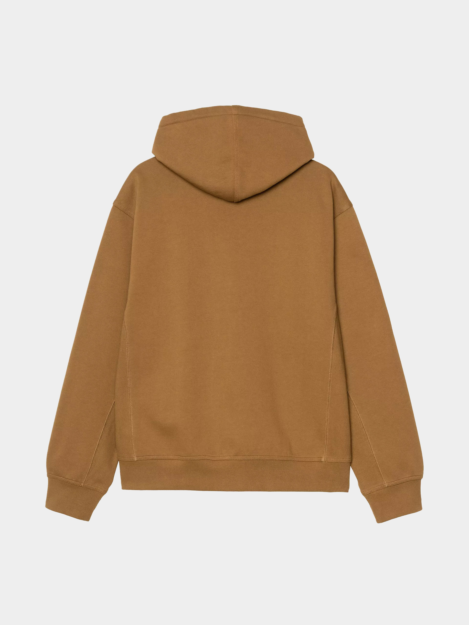 Bluza z kapturem Carhartt WIP American Script ZHD (hamilton brown)