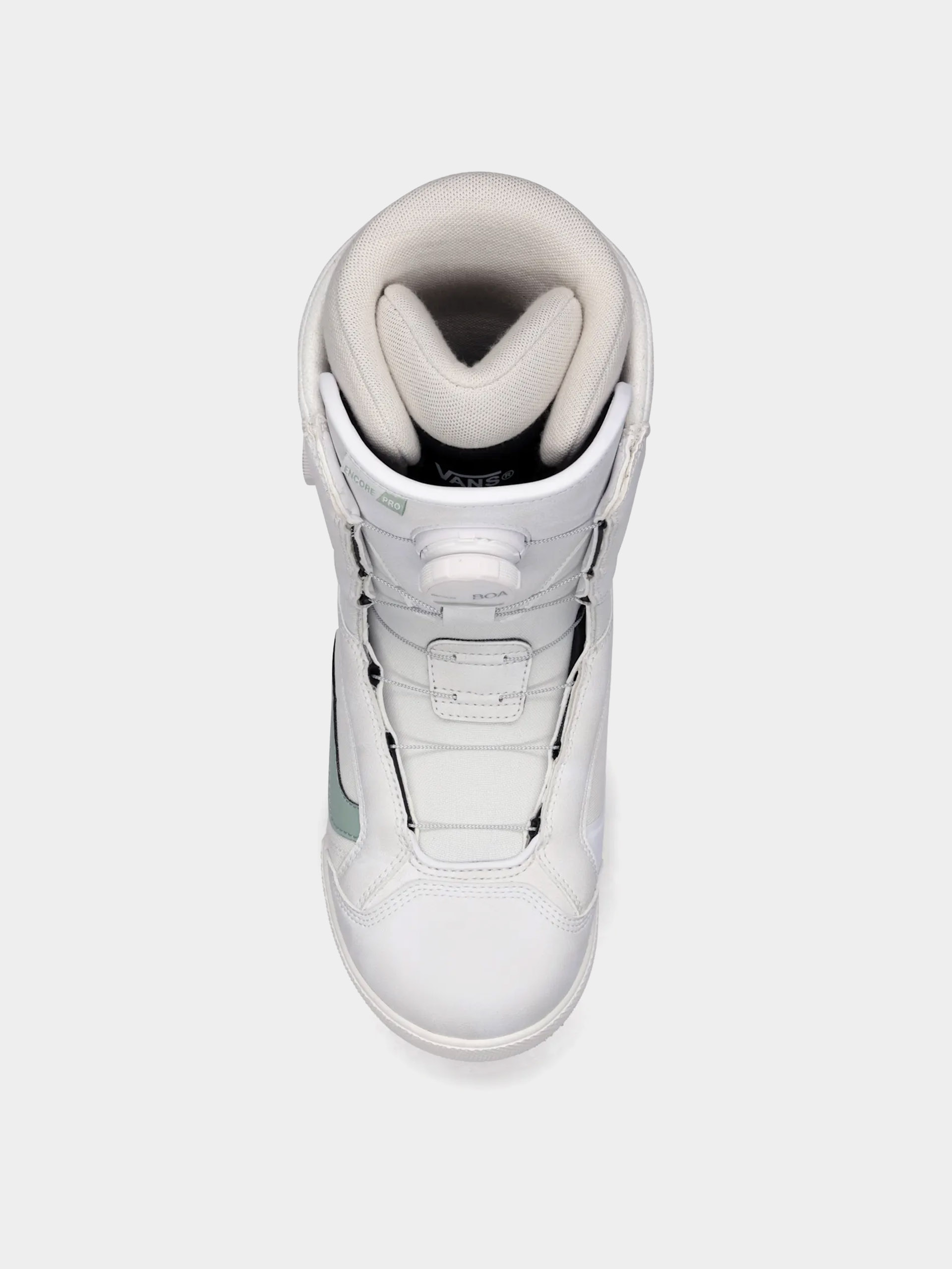 Damskie Buty snowboardowe Vans Encore Pro (30th anniversary white/gray olive)