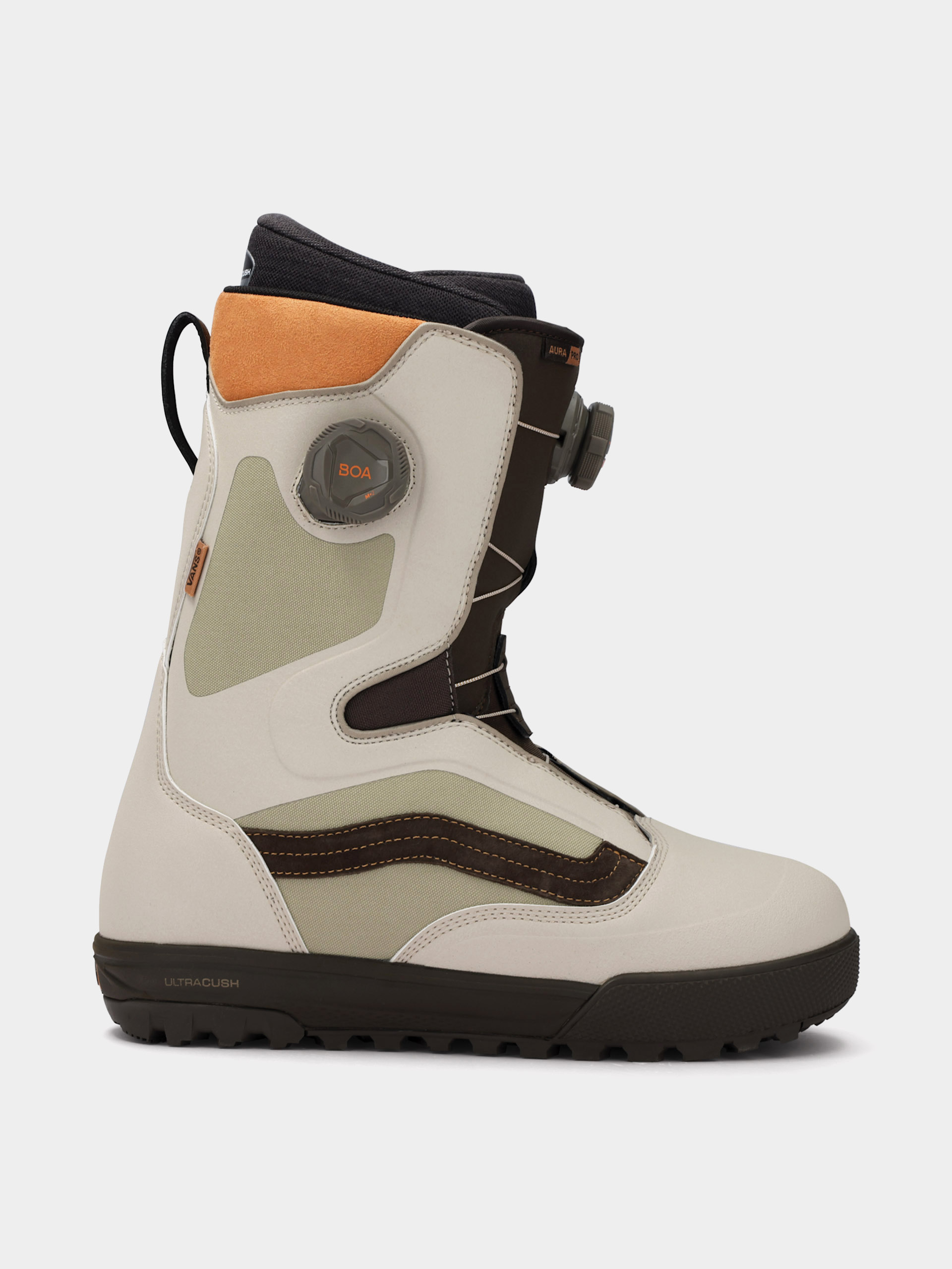 Buty snowboardowe Vans Aura Pro - czarny (black/white)