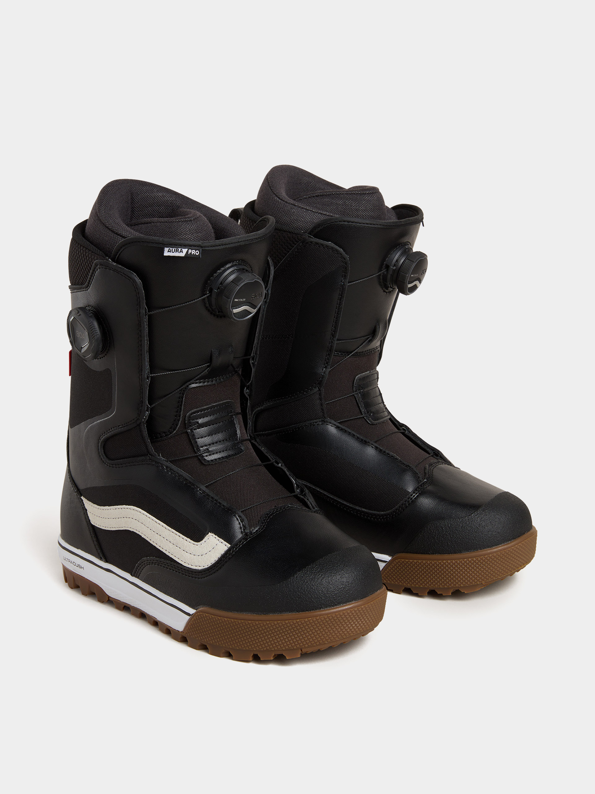 Męskie Buty snowboardowe Vans Aura Pro (black/white)