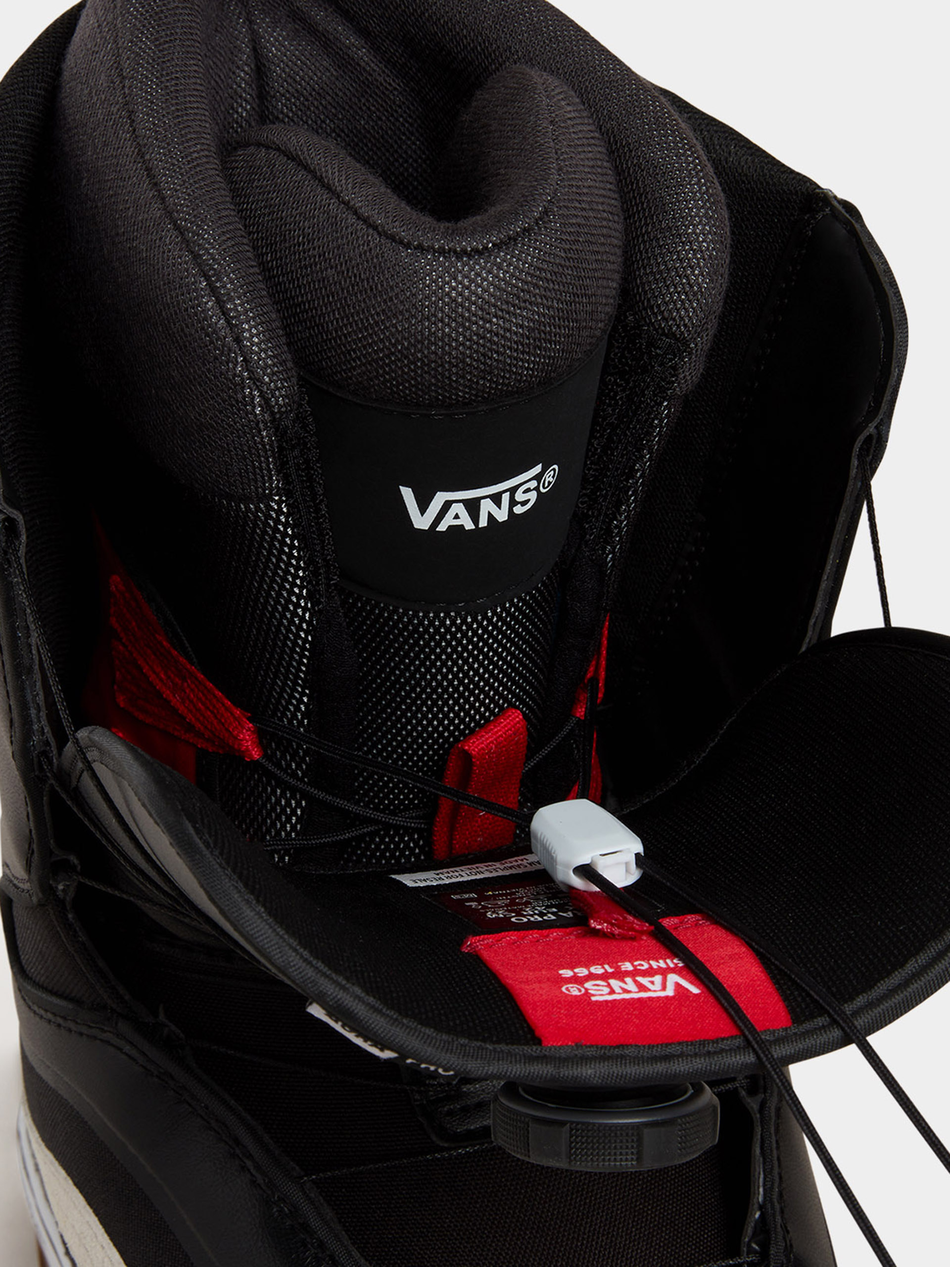 Męskie Buty snowboardowe Vans Aura Pro (black/white)