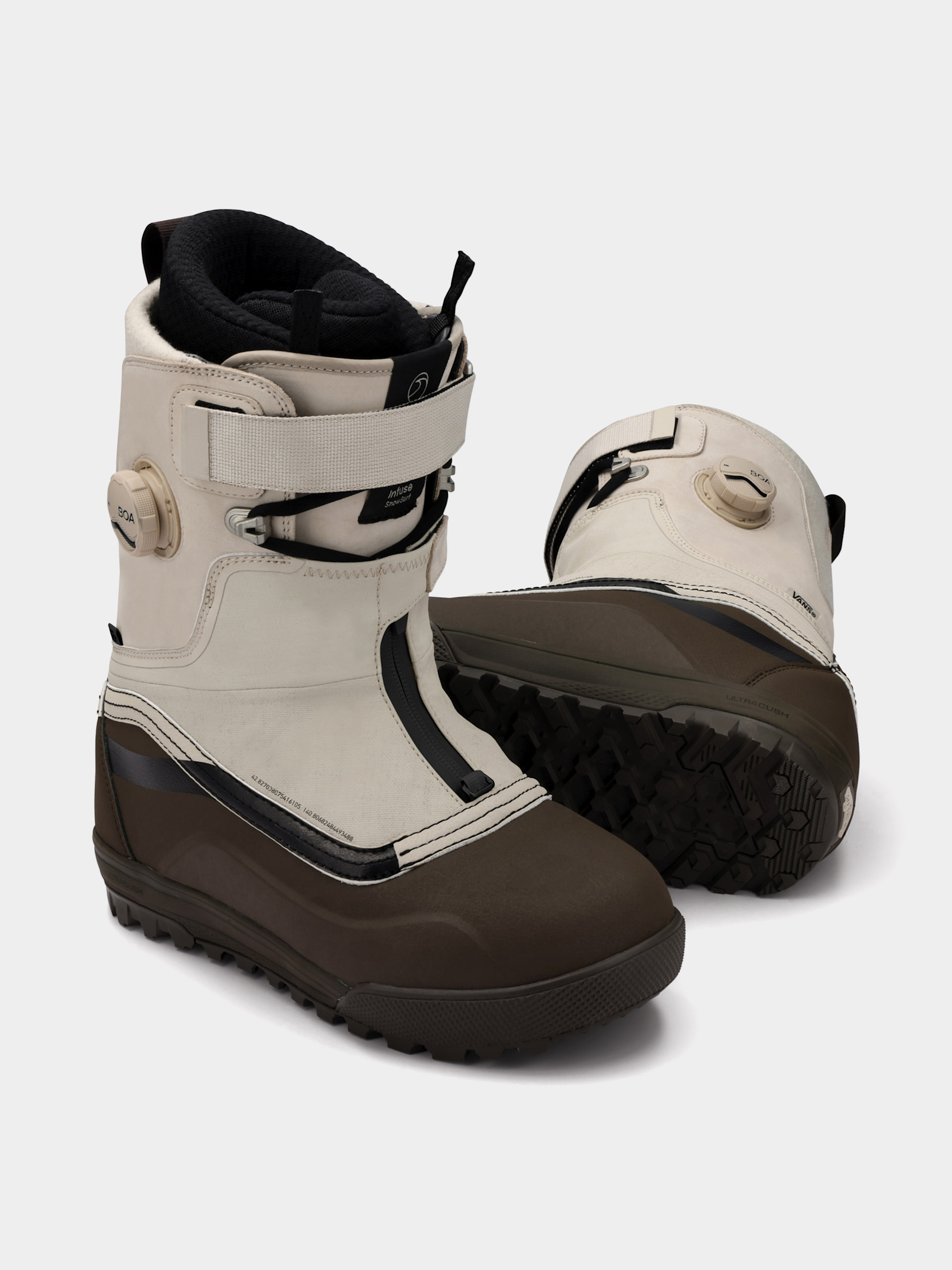 Męskie Buty snowboardowe Vans Infuse SnowSurf (oatmeal/brown)