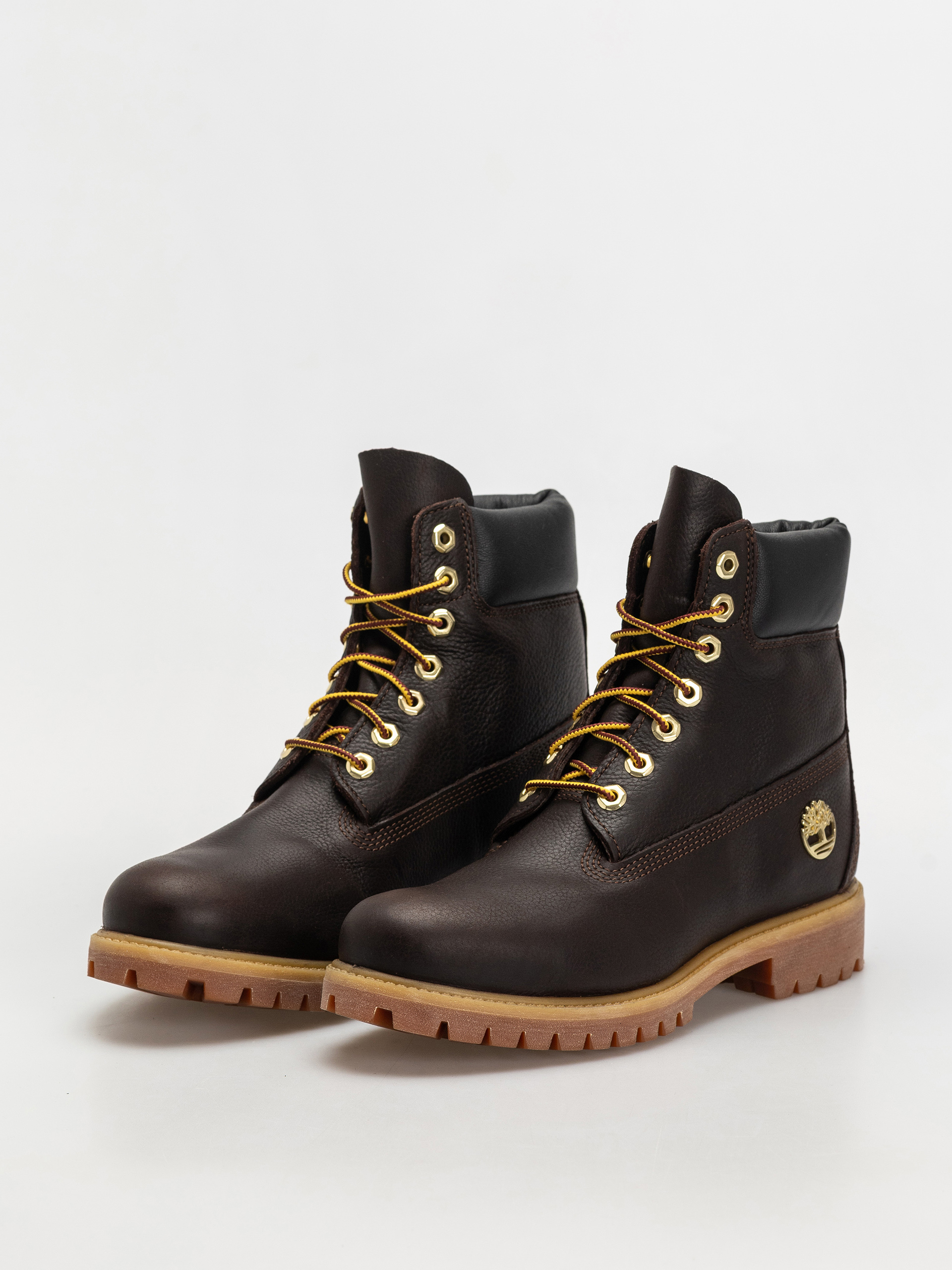 Buty zimowe Timberland Premium 6 Inch (dk brown full grain w blk)