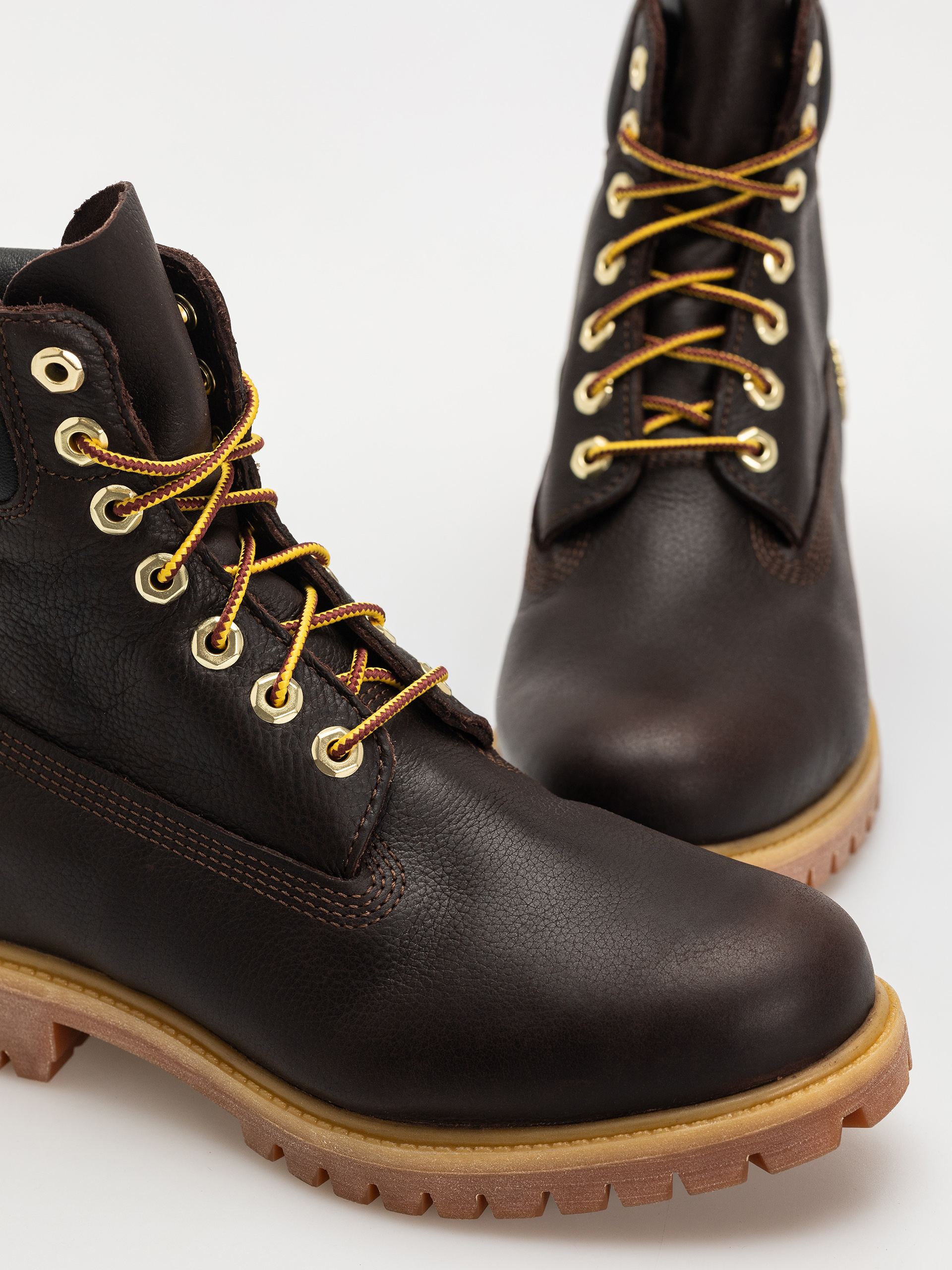 Buty zimowe Timberland Premium 6 Inch (dk brown full grain w blk)