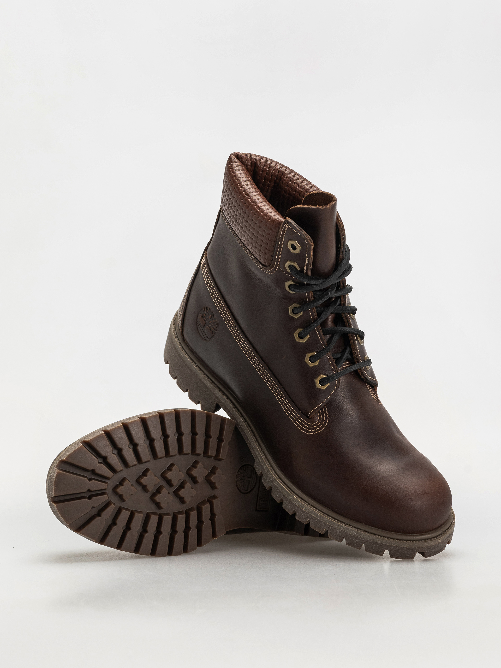 Buty zimowe Timberland Premium 6 Inch (md brown full grain w blk)
