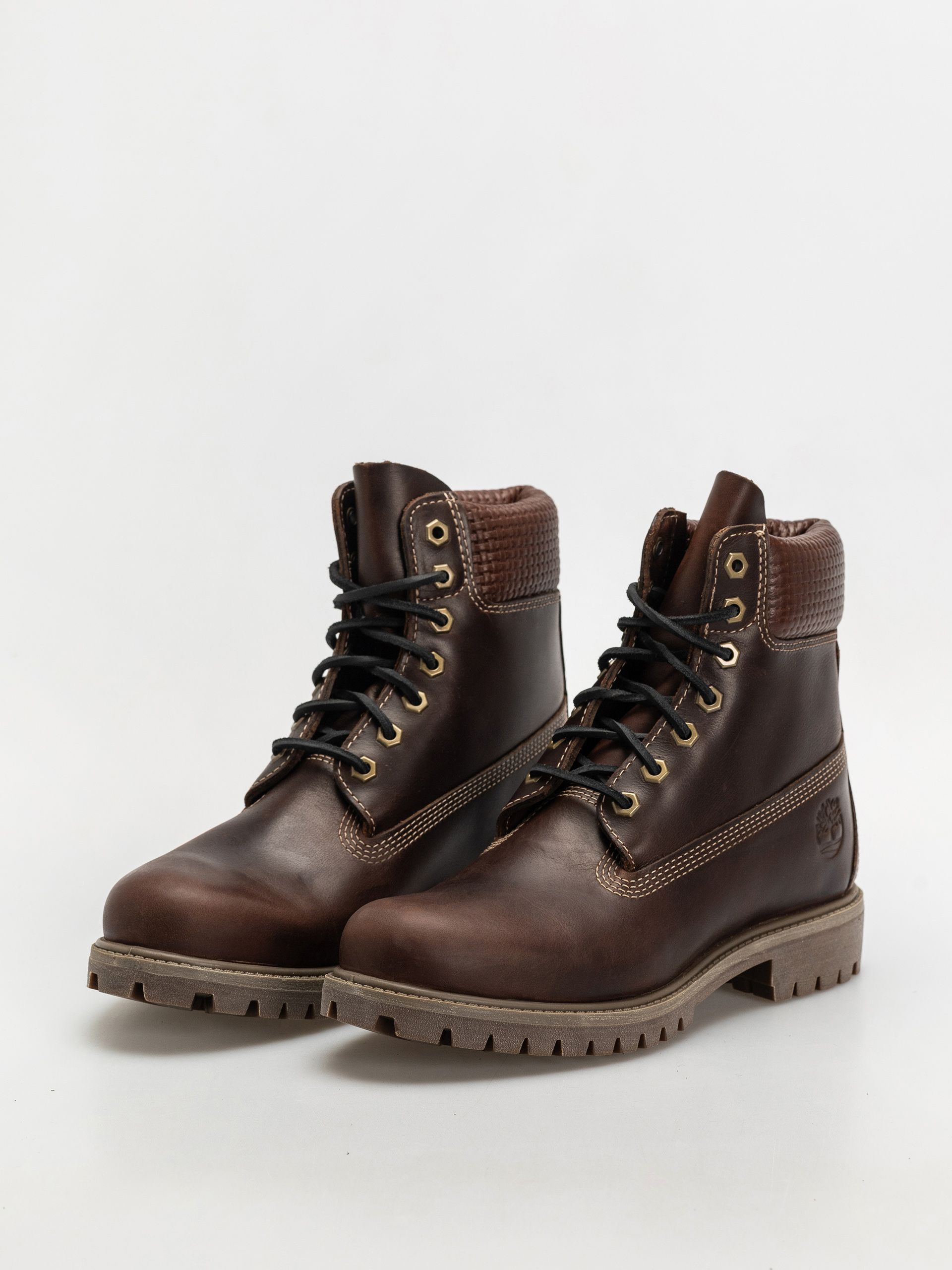 Buty zimowe Timberland Premium 6 Inch (md brown full grain w blk)