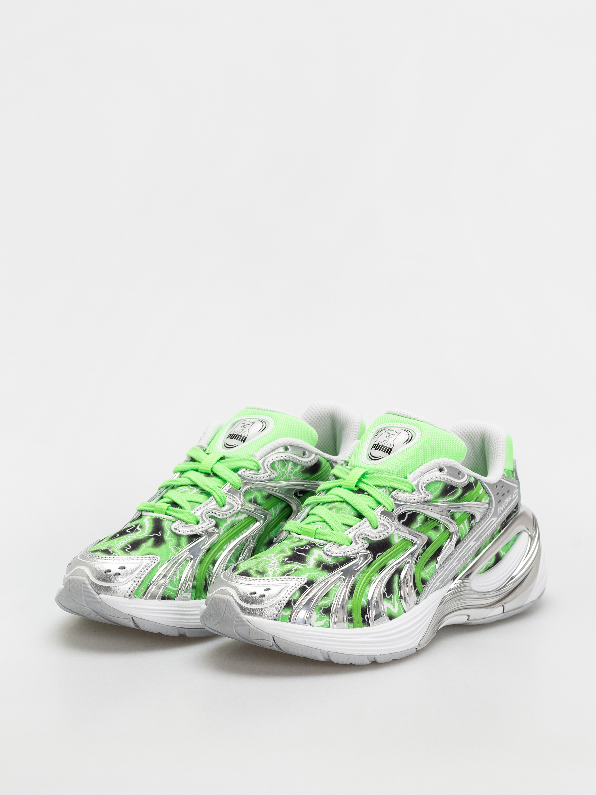 Buty Puma X RipNDip Inverse (puma silver/fluro green pes)