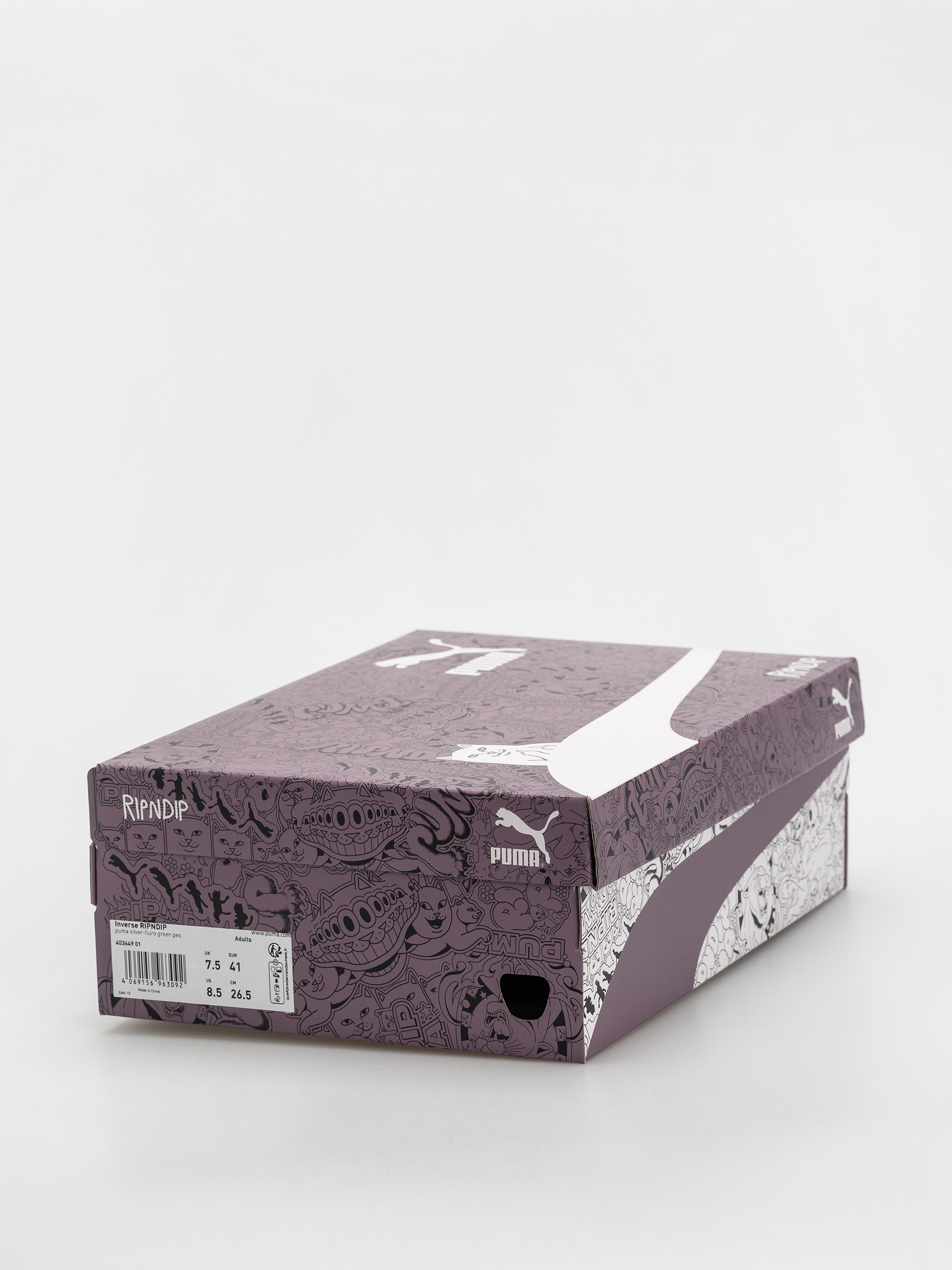 Buty Puma X RipNDip Inverse (puma silver/fluro green pes)