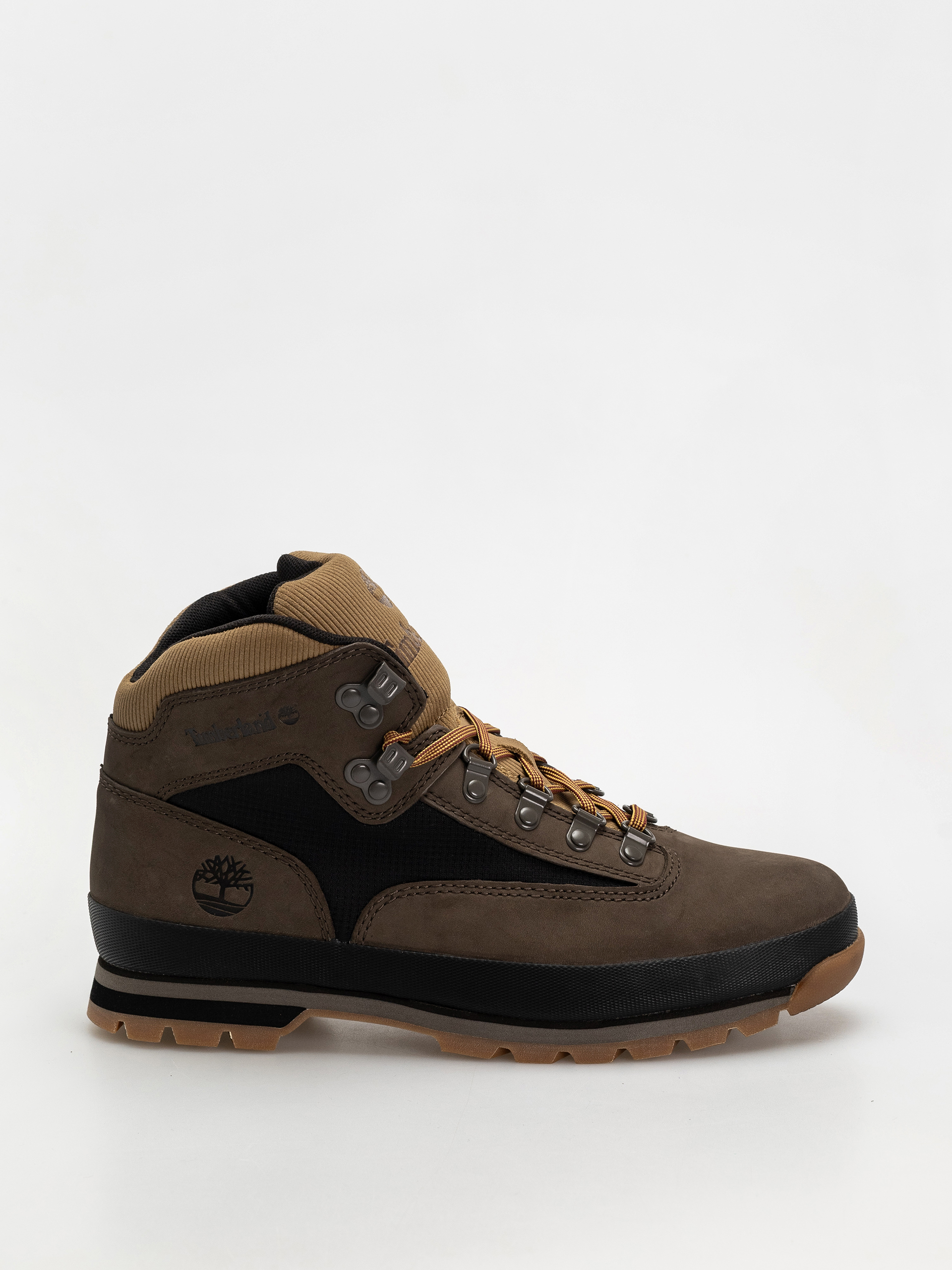 Buty zimowe Timberland Euro Hiker (dark brown nubuck w black)