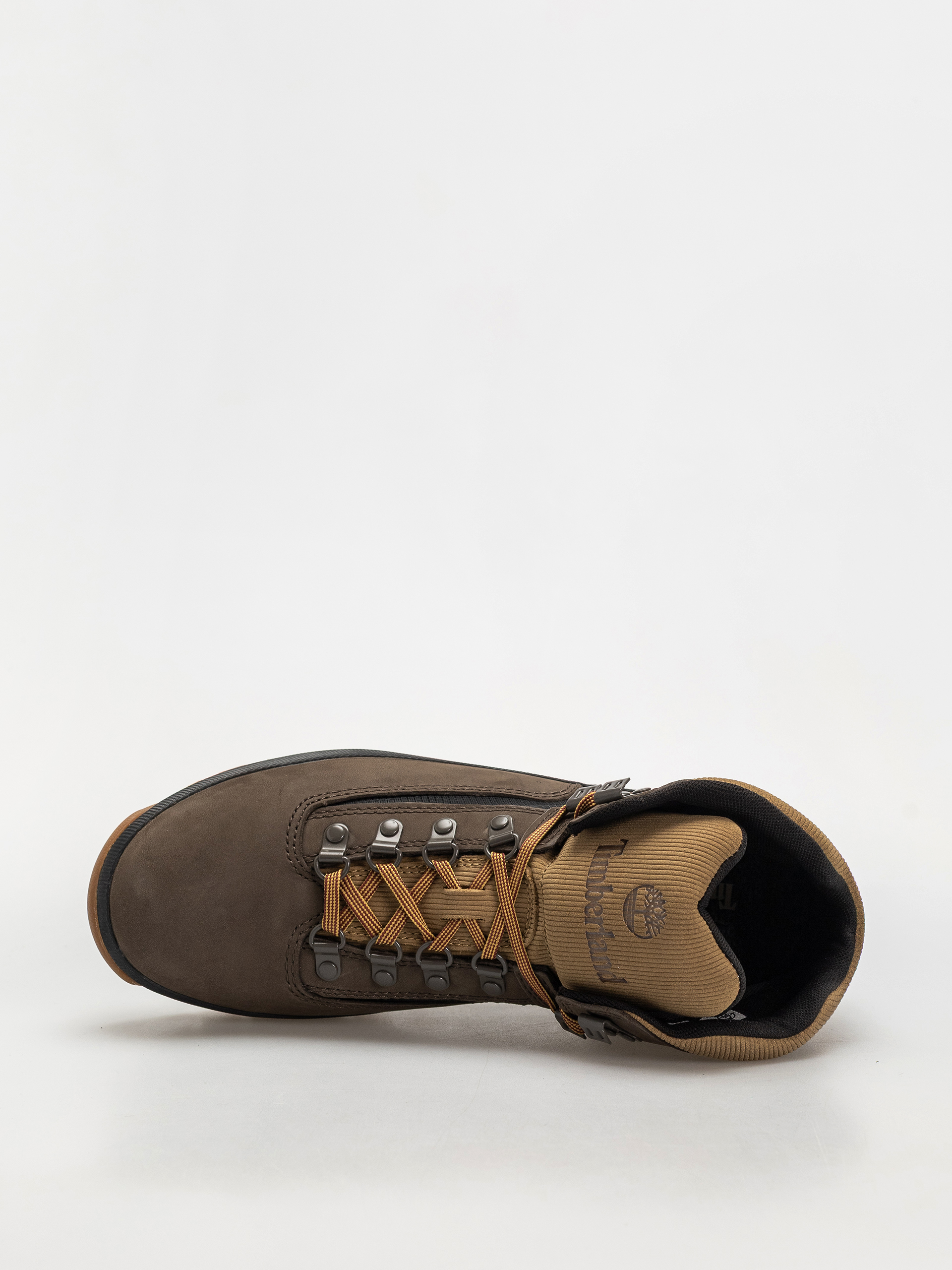 Buty zimowe Timberland Euro Hiker (dark brown nubuck w black)