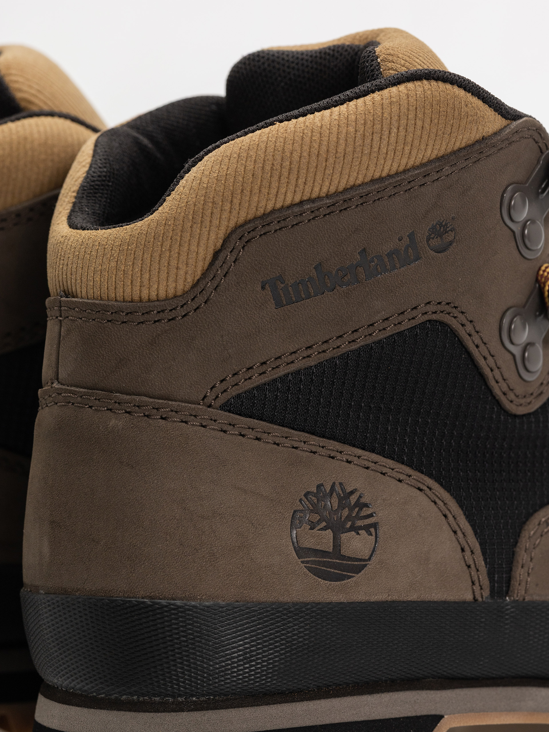 Buty zimowe Timberland Euro Hiker (dark brown nubuck w black)