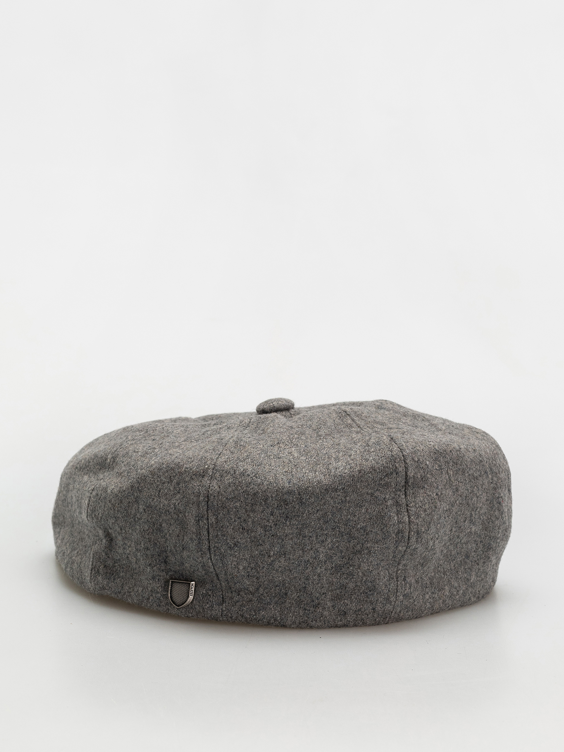 Kaszkiet Brixton Brood Flannel Snap Cap (dark heather grey/washed navy)