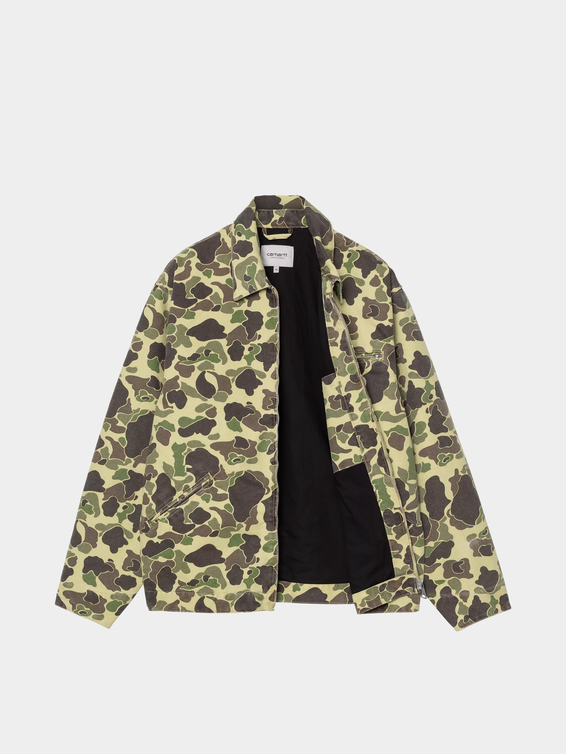 Kurtka Carhartt WIP Duck Detroit (camo duck/green/stone washed)