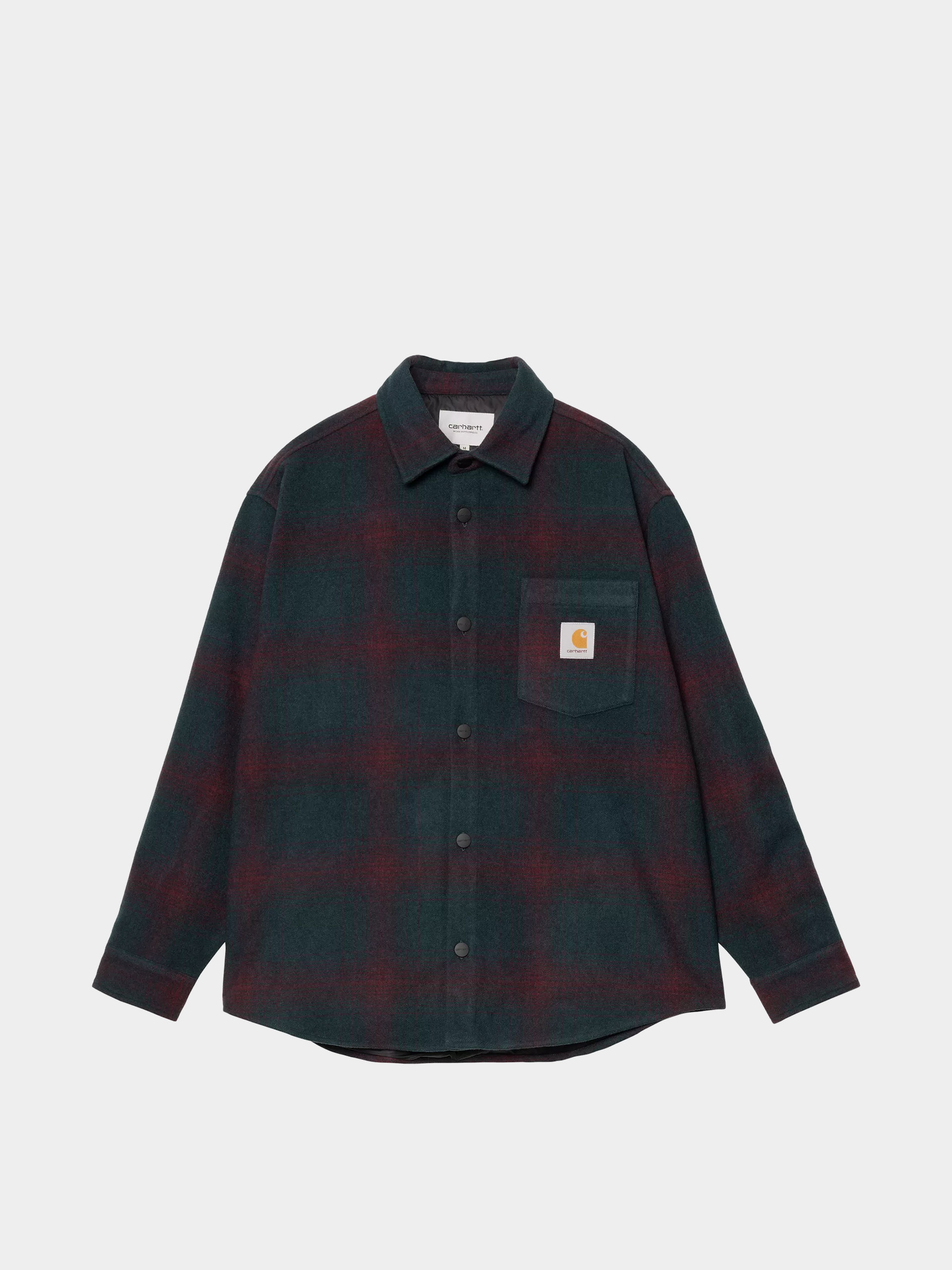 Kurtka Carhartt WIP Brennan (brennan check/deep lagoon/rondo)