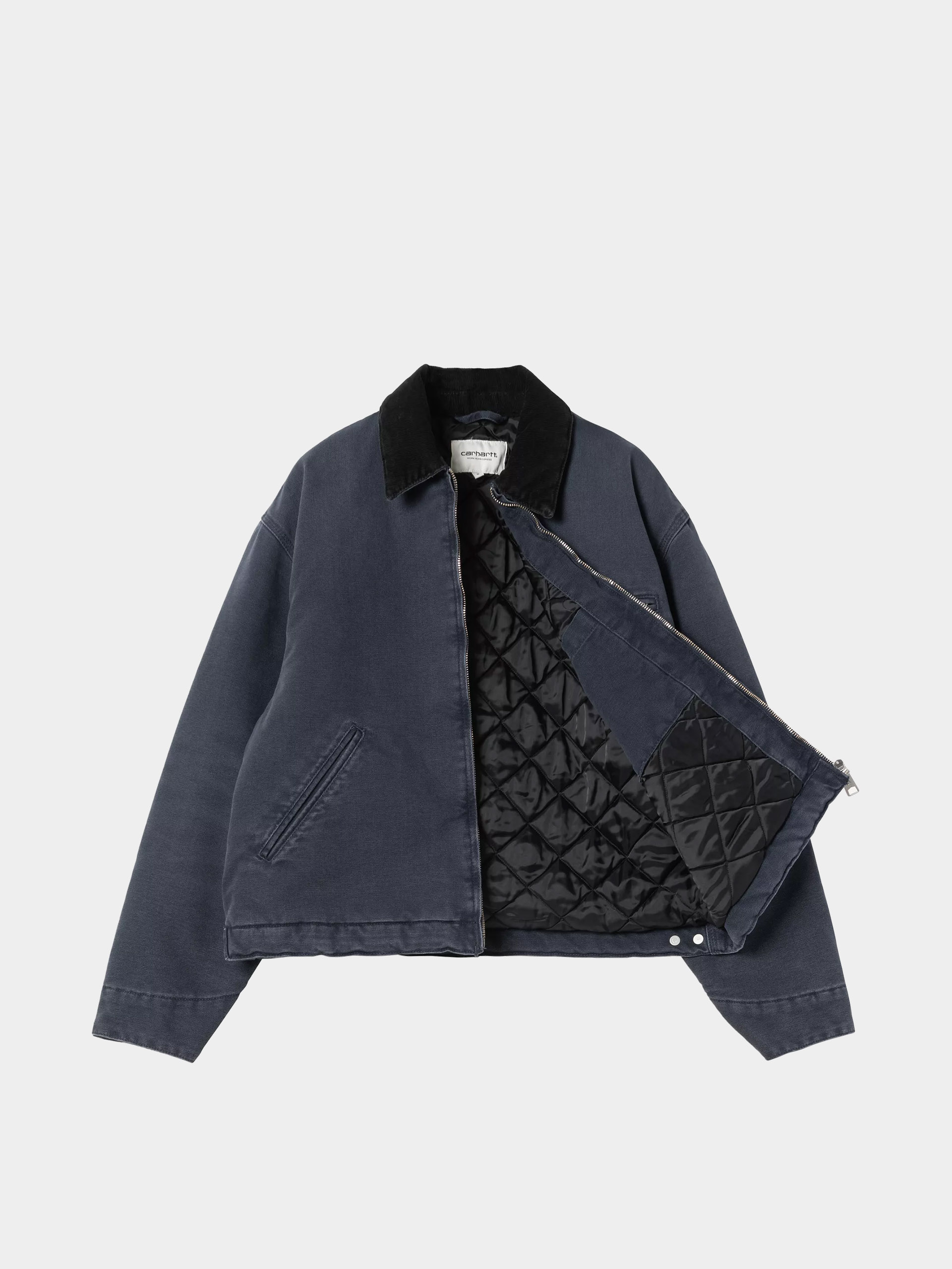 Kurtka Carhartt WIP OG Detroit Wmn (dark navy/black/stone canvas)