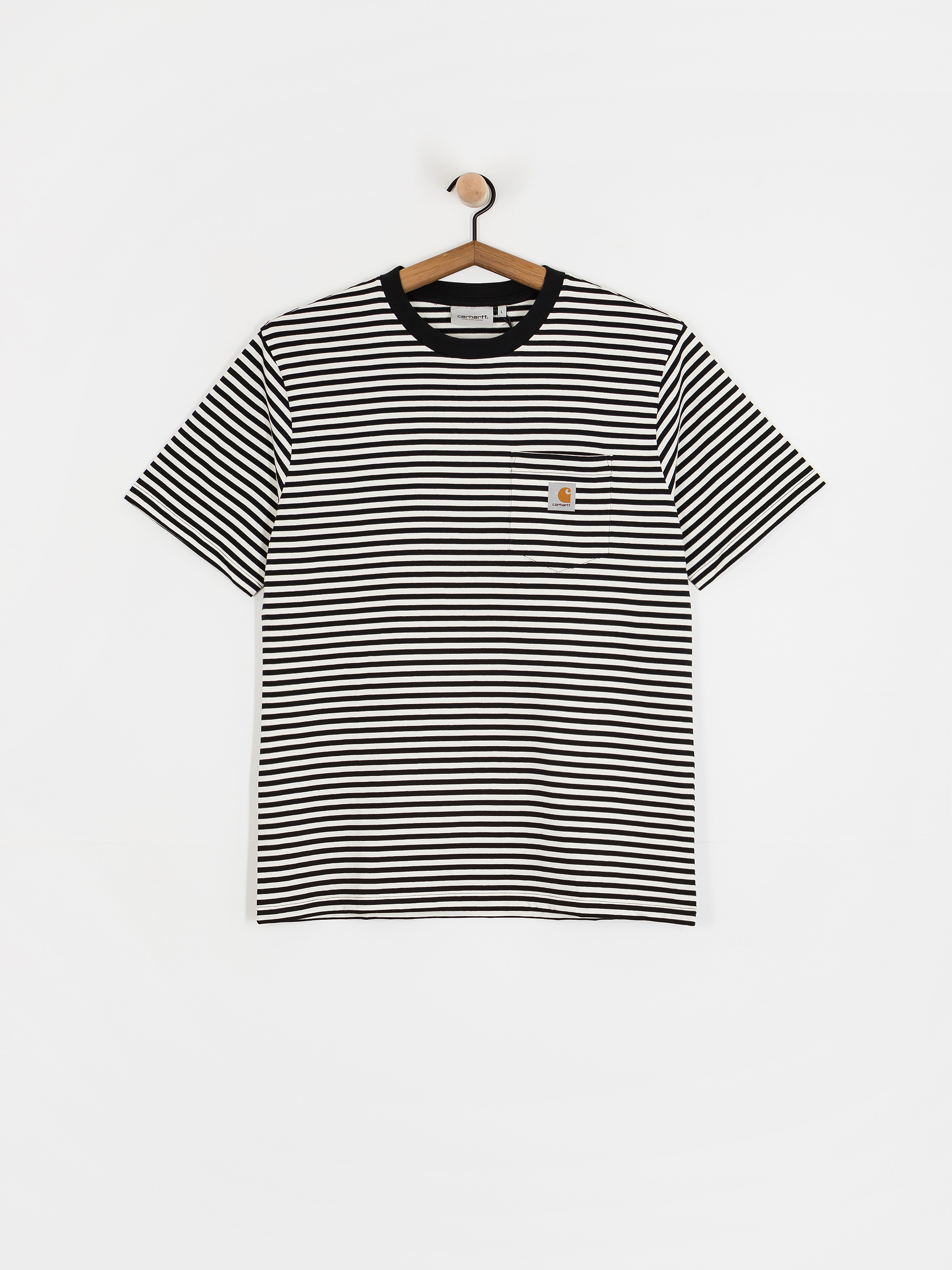 T-shirt Carhartt WIP Verner Pocket (verner stripe/black/wax)