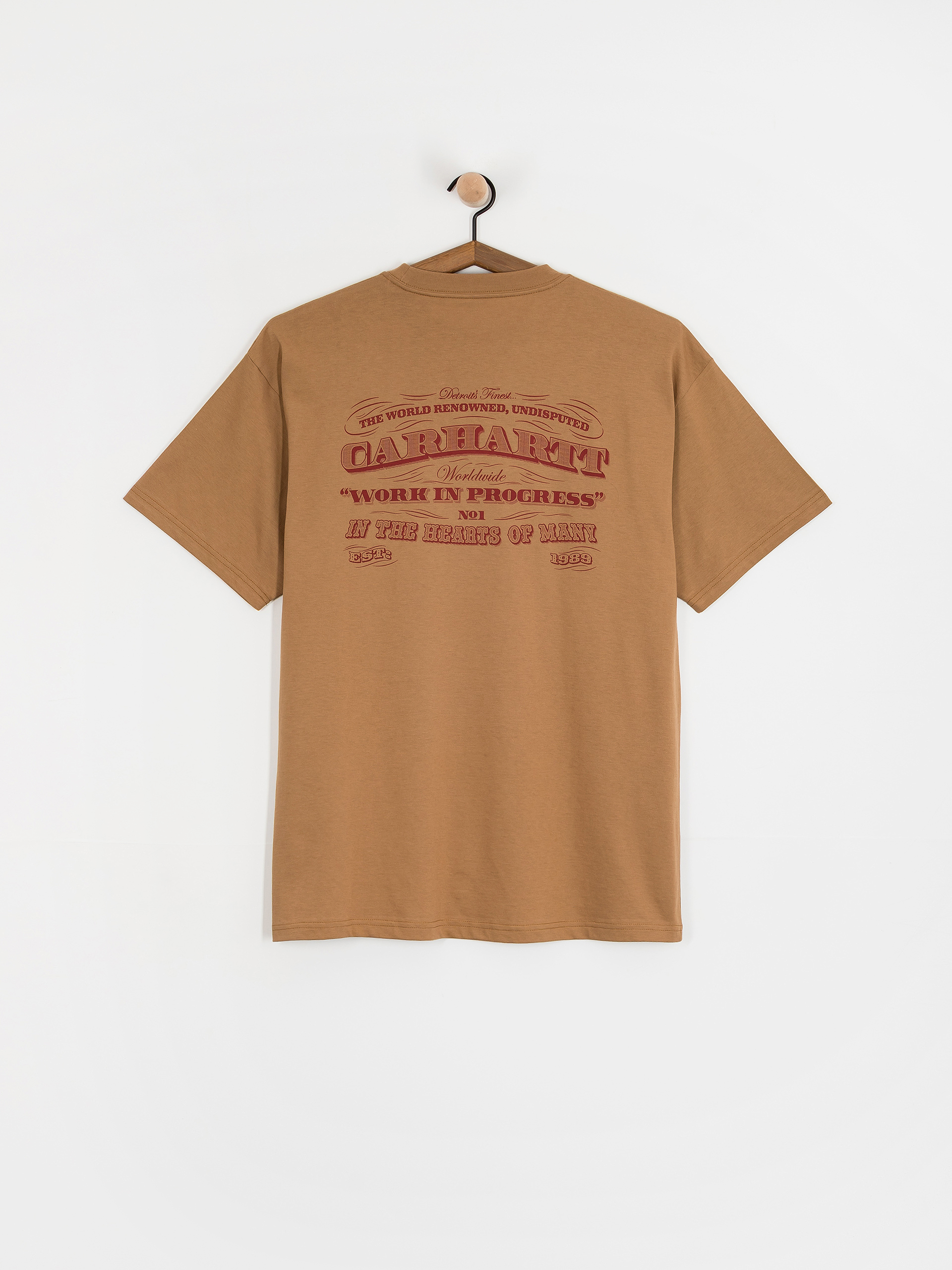 T-shirt Carhartt WIP 3 One 3 (peanut)